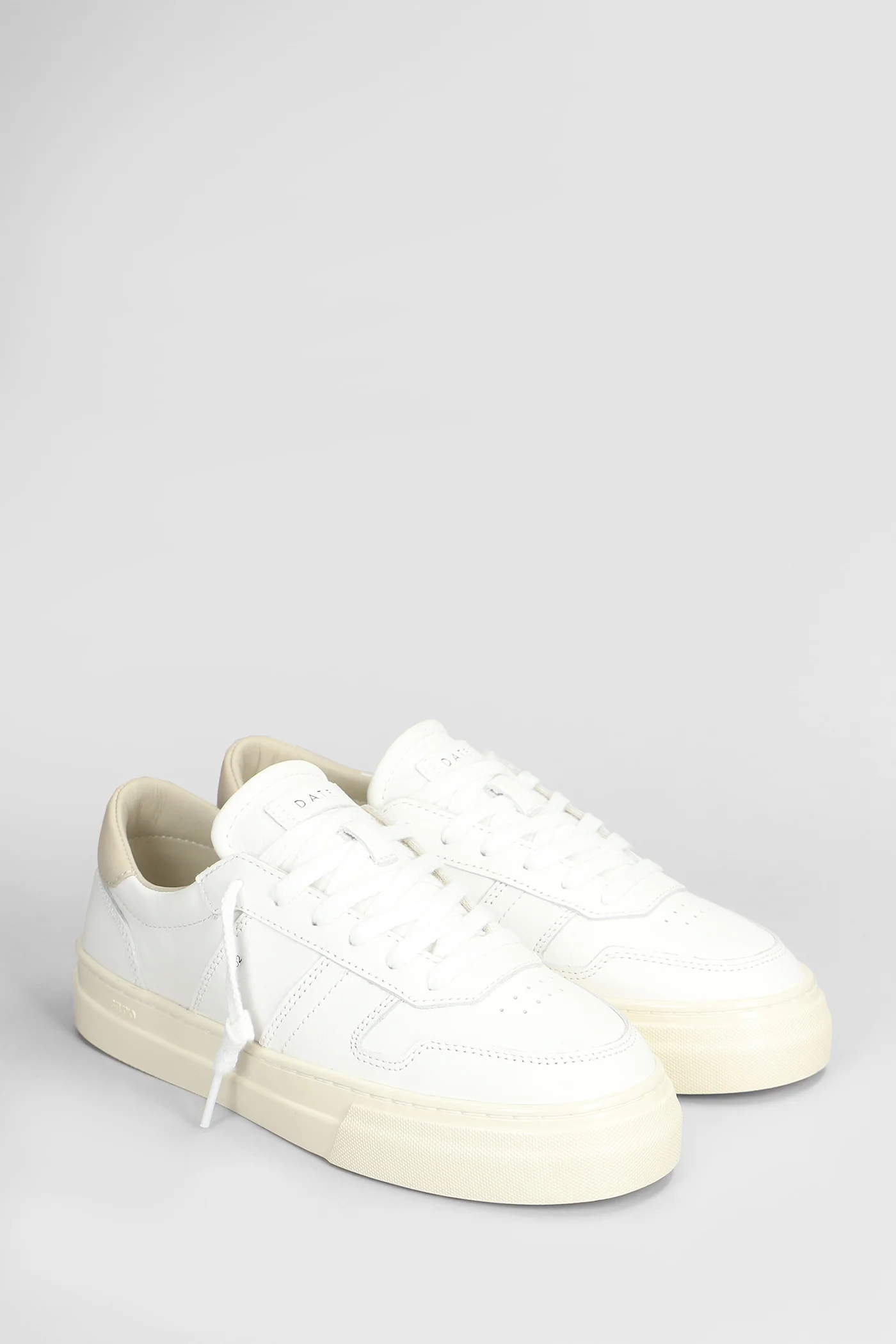 Studio Sneakers in white leather - Image 2