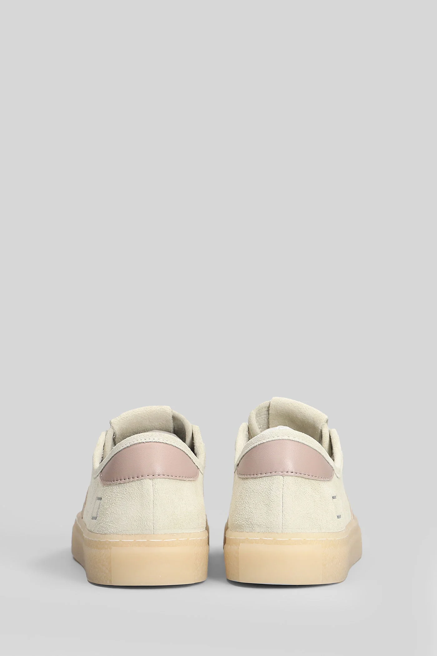Tender Bow Sneakers in beige suede - Image 4