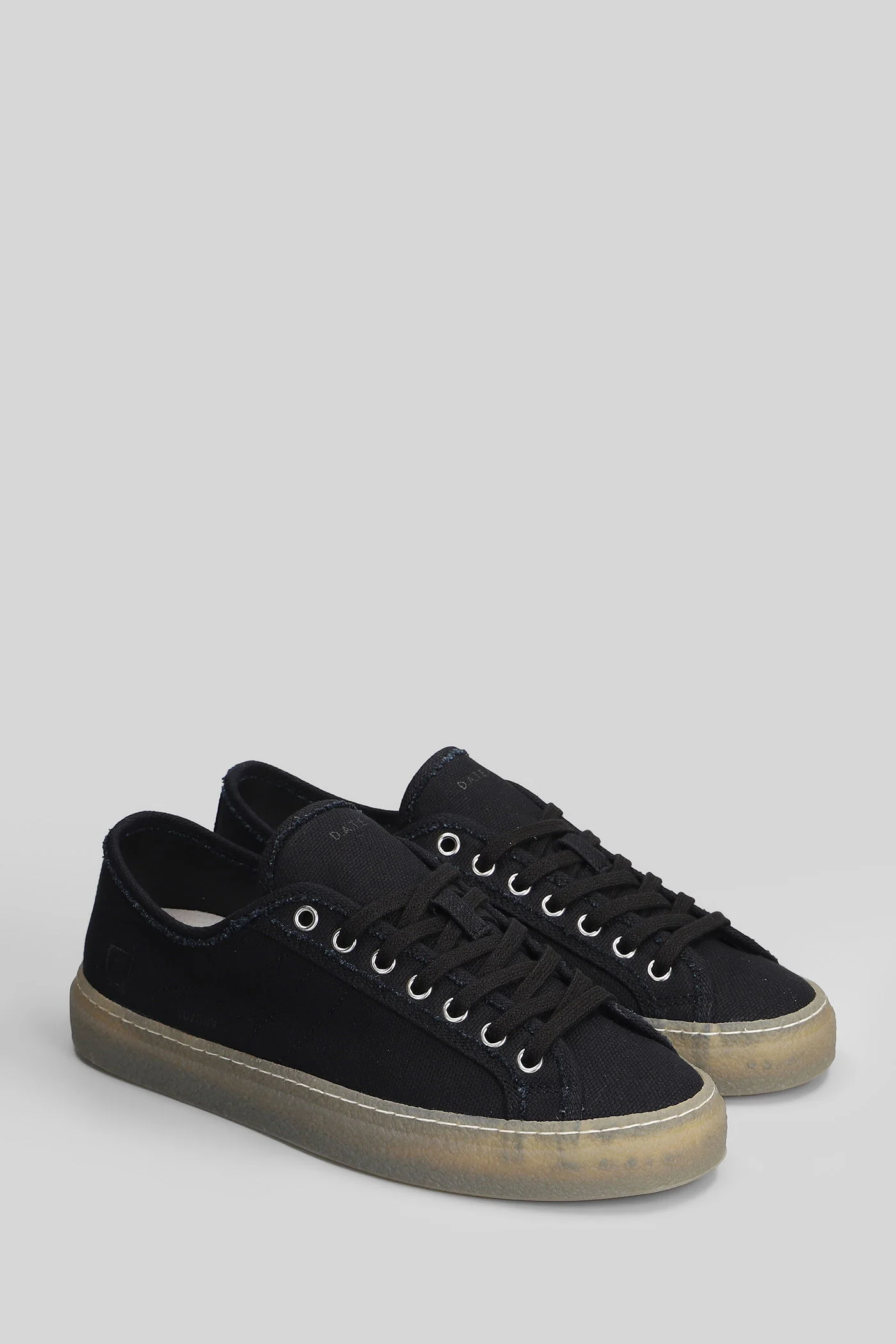 Tender Canvas Sneakers in black canvas - Image 2