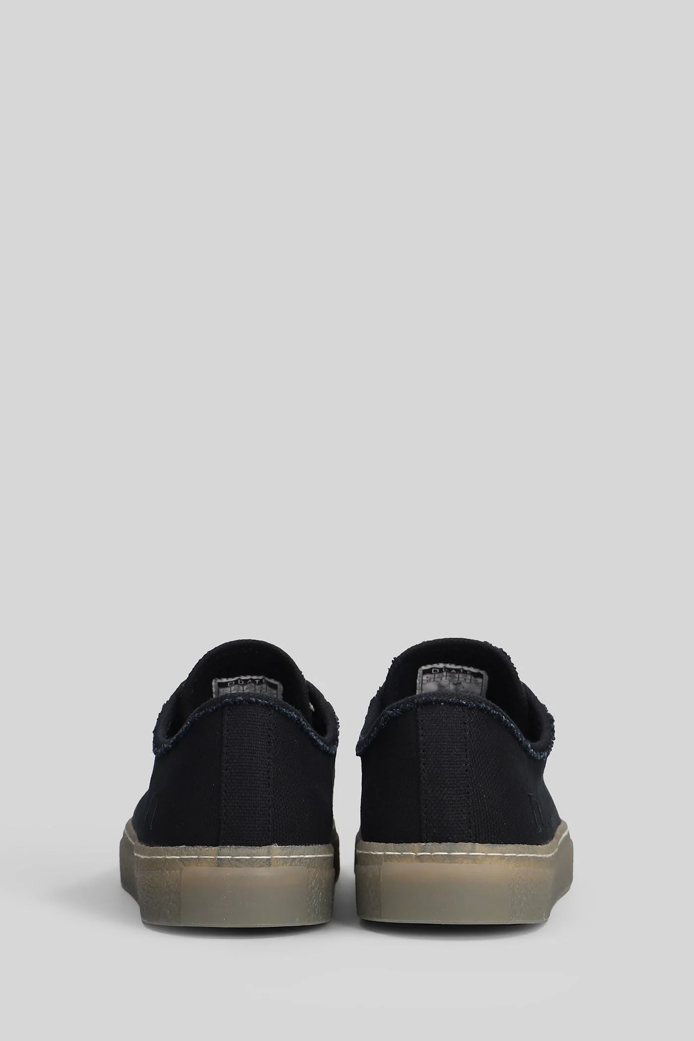 Tender Canvas Sneakers in black canvas - Image 4