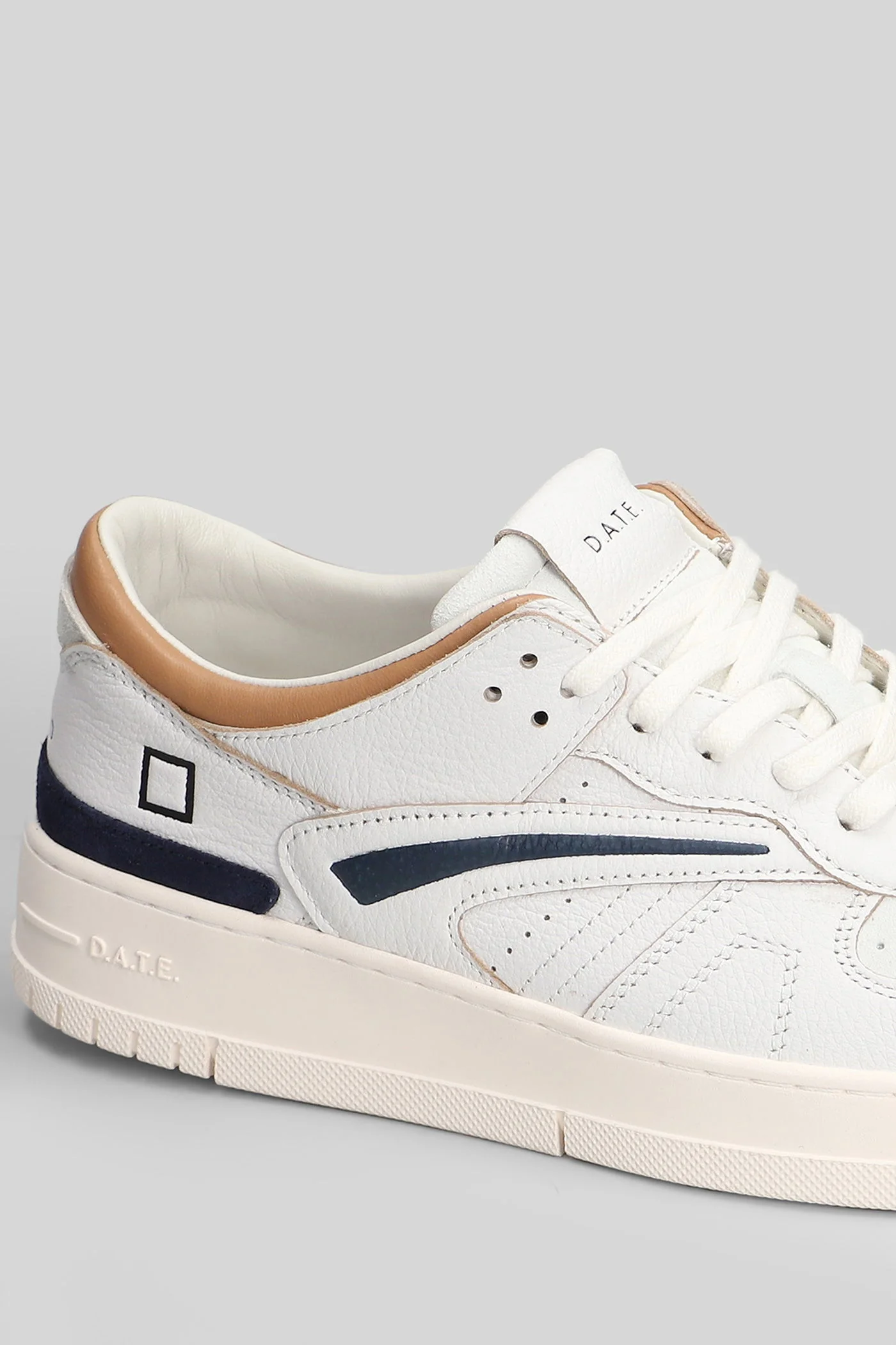 Torneo Colored Sneakers in blue leather - Image 5