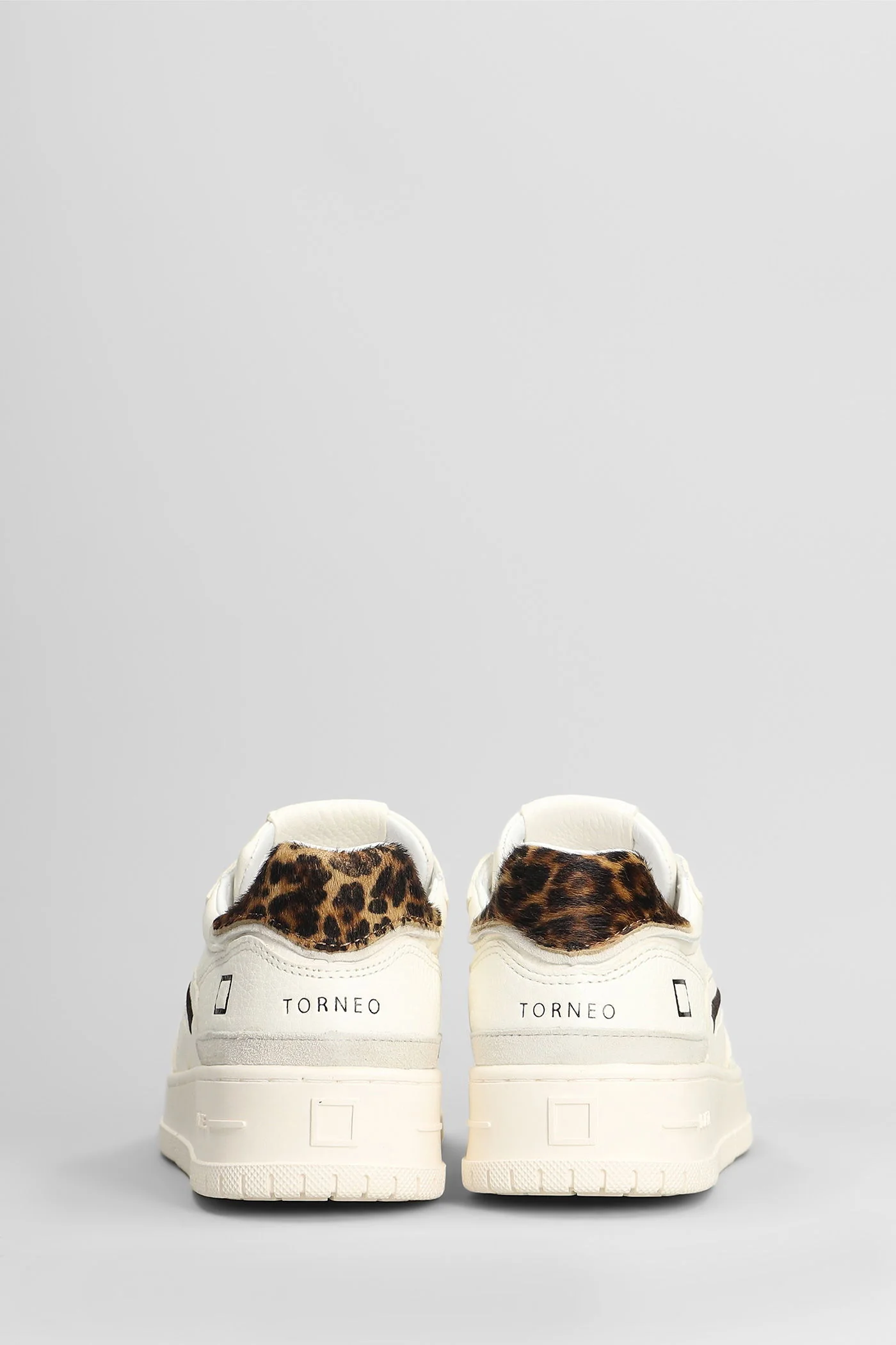 Torneo Pure Pop Sneakers in beige leather and fabric - Image 4