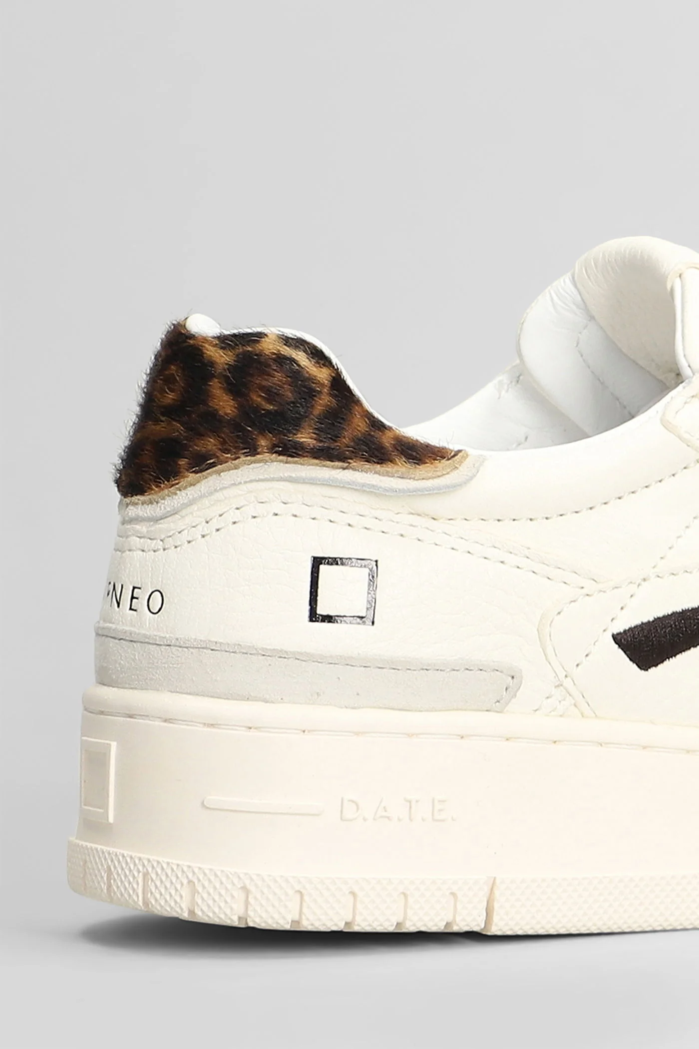 Torneo Pure Pop Sneakers in beige leather and fabric - Image 5