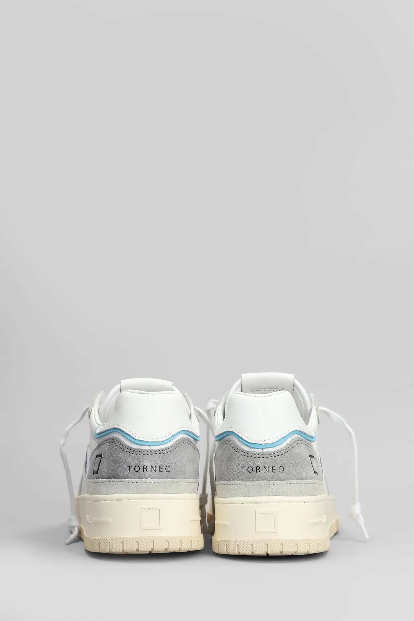 Torneo Pure Soft Sneakers in white suede and leather - Image 4