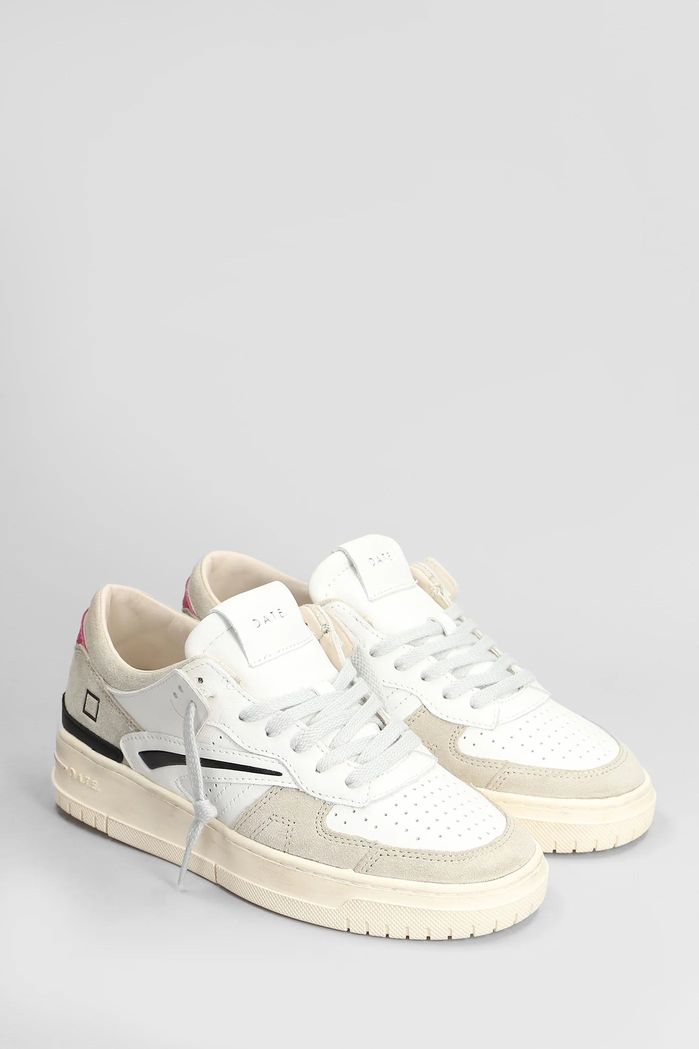 Torneo Sneakers in white suede and leather - Image 2