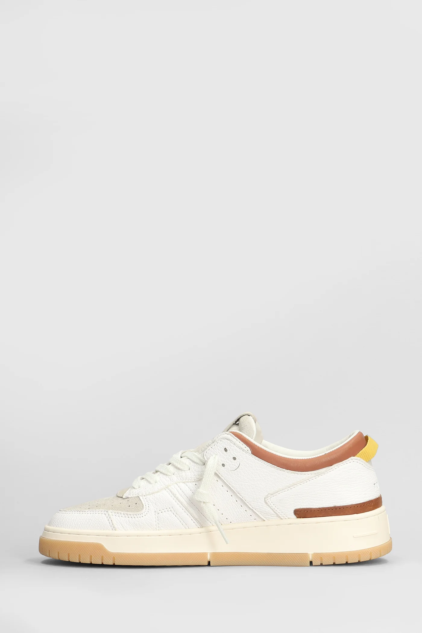 Torneo Sneakers in white suede and leather - Image 3