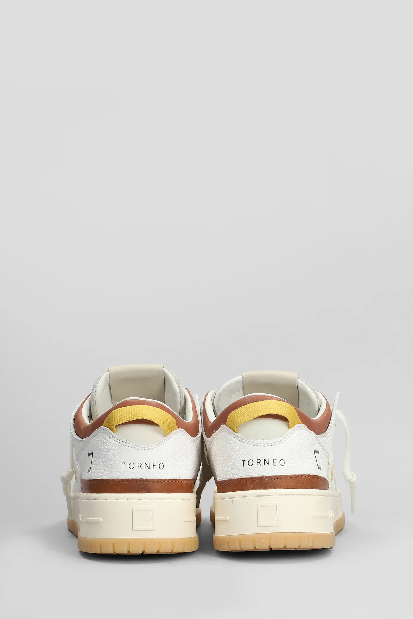 Torneo Sneakers in white suede and leather - Image 4