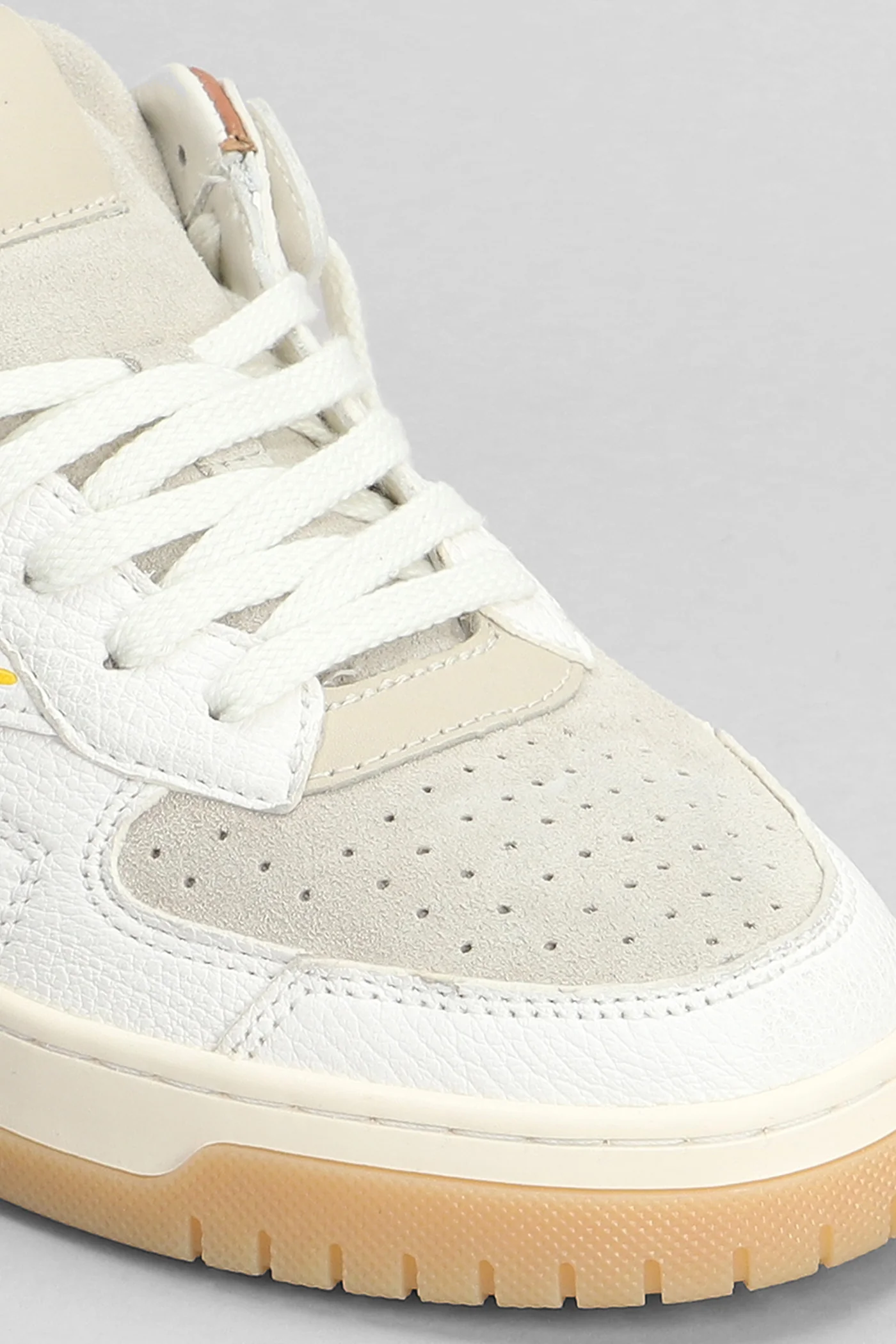Torneo Sneakers in white suede and leather - Image 5