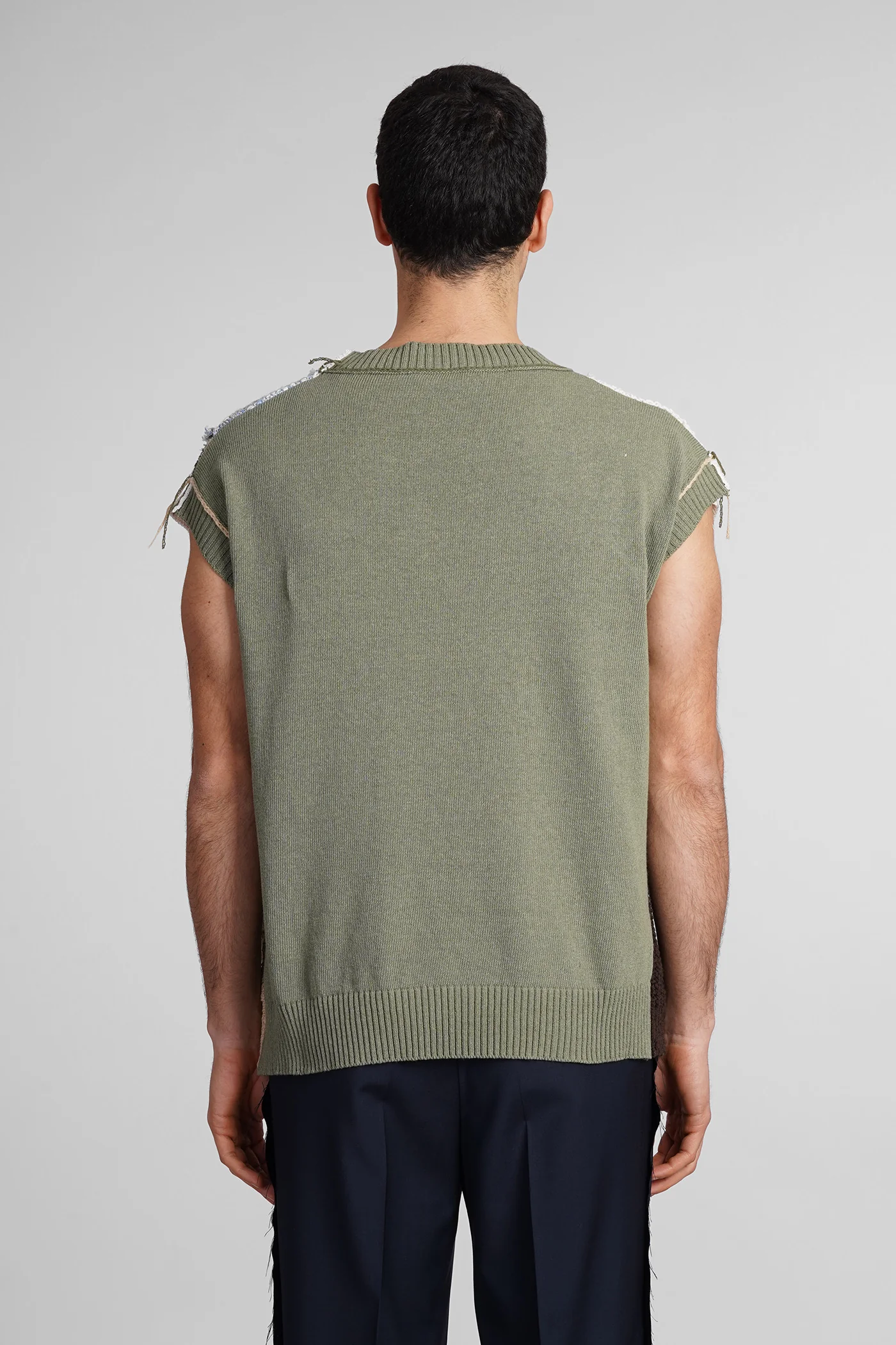 Nabil Vest in multicolor cotton - Image 3