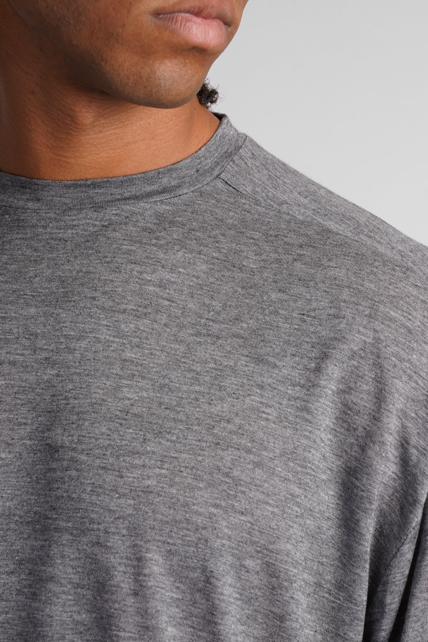 Obi T-Shirt in grey cotton - Image 5