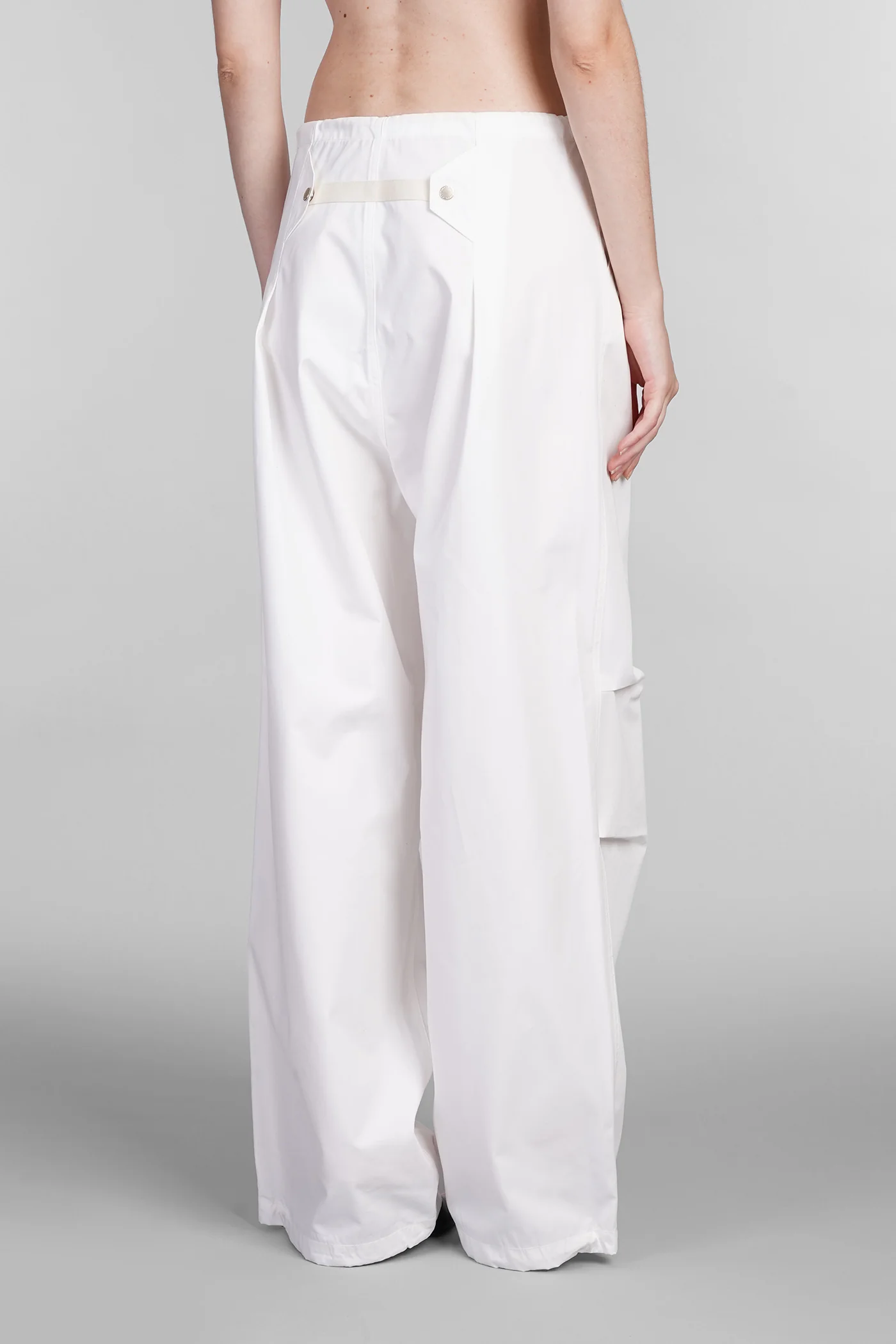 Daisy Pants in white cotton - Image 3