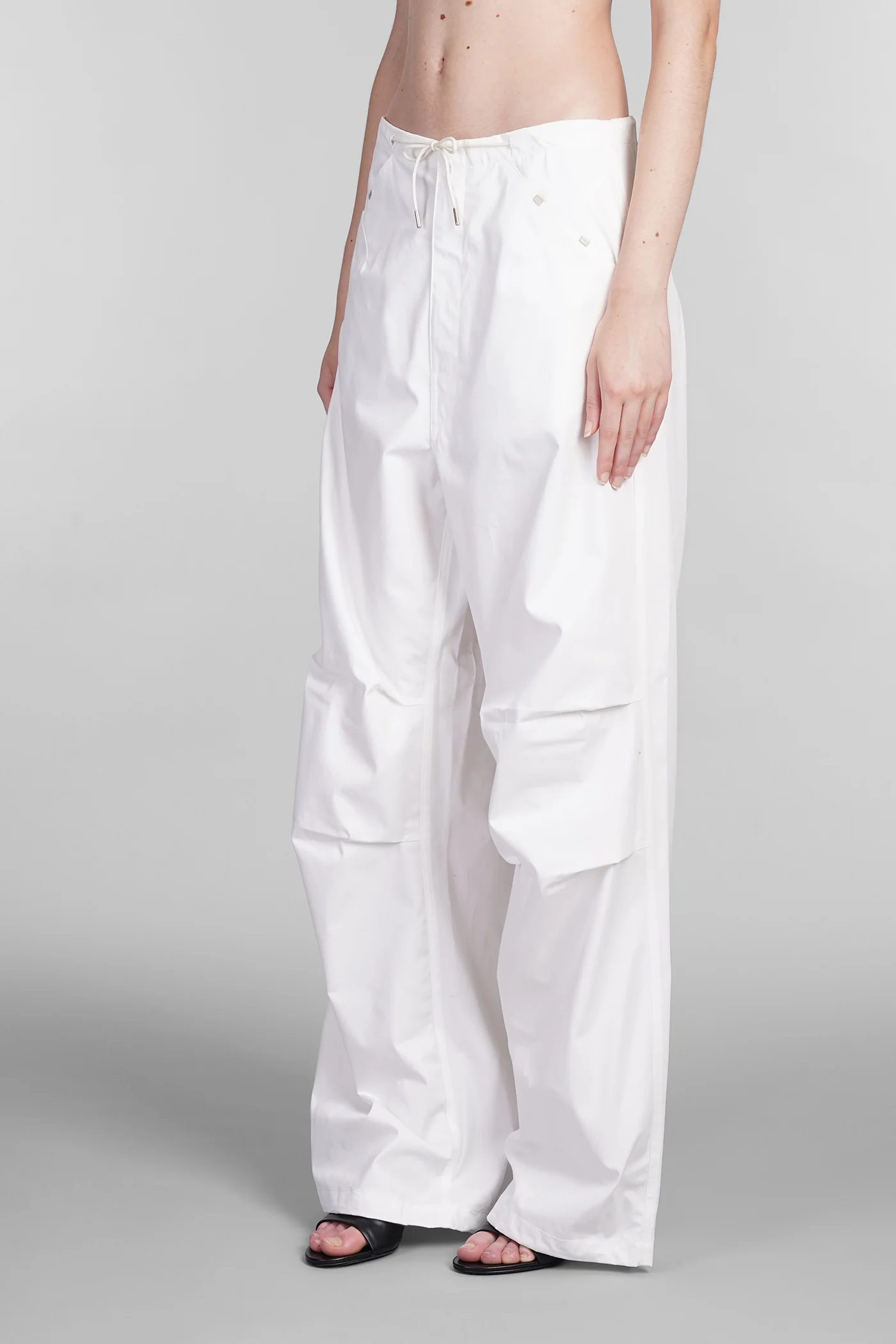 Daisy Pants in white cotton - Image 4