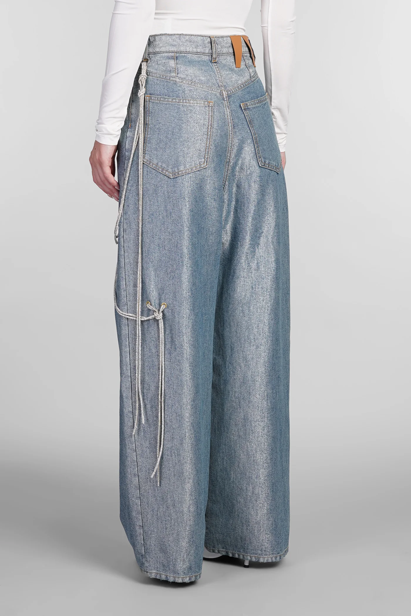 Jax Jeans in blue cotton - Image 3