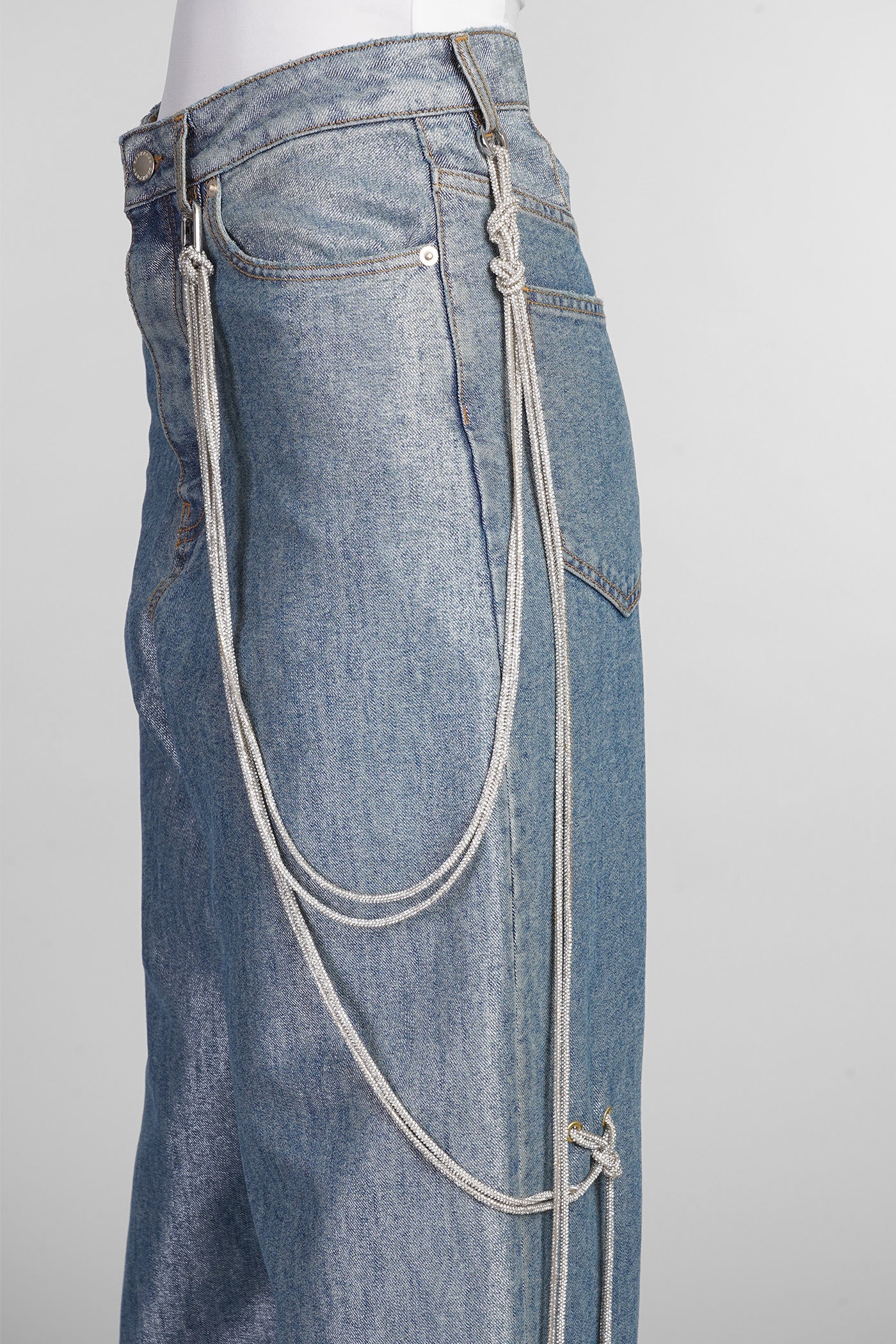 Jax Jeans in blue cotton - Image 5