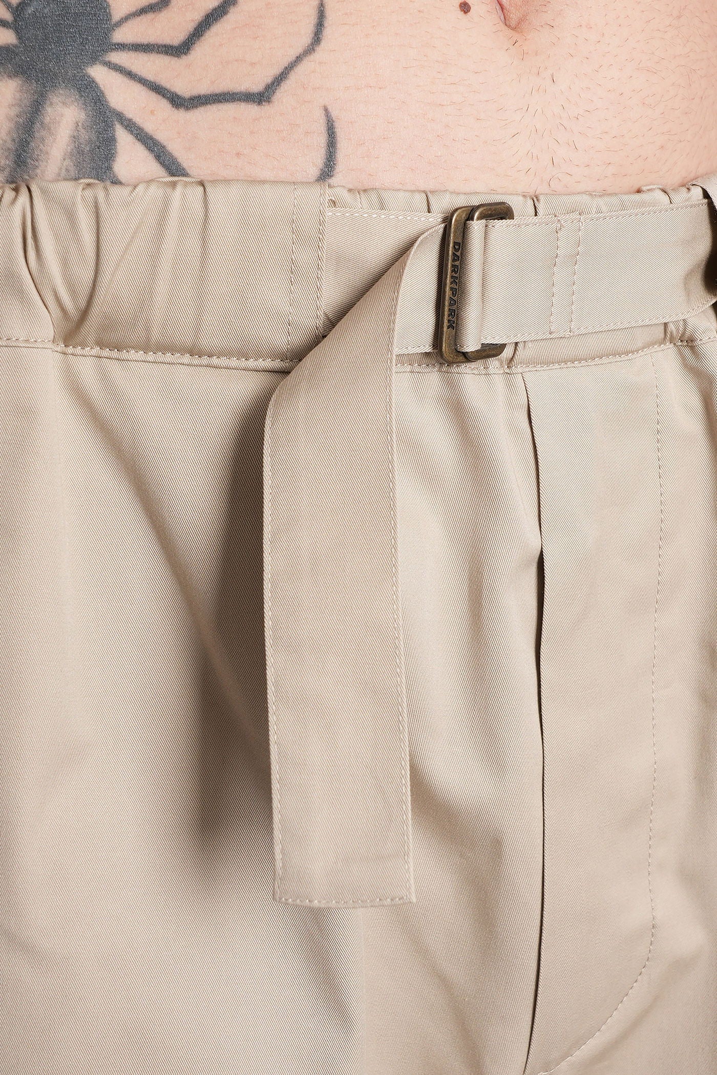 Jordan Pants in taupe cotton - Image 5