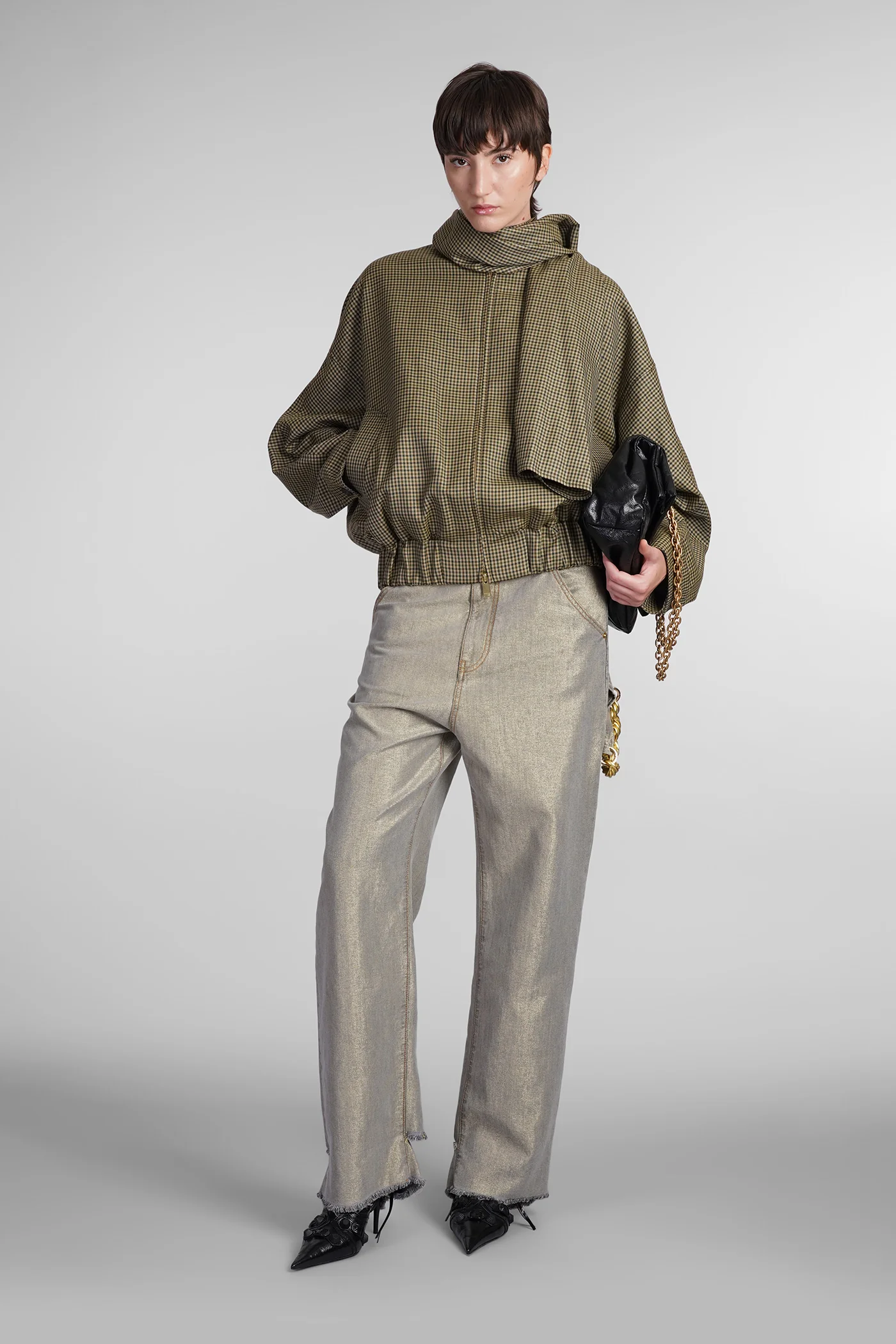 Lee Bomber Jacket in green wool - Image 2