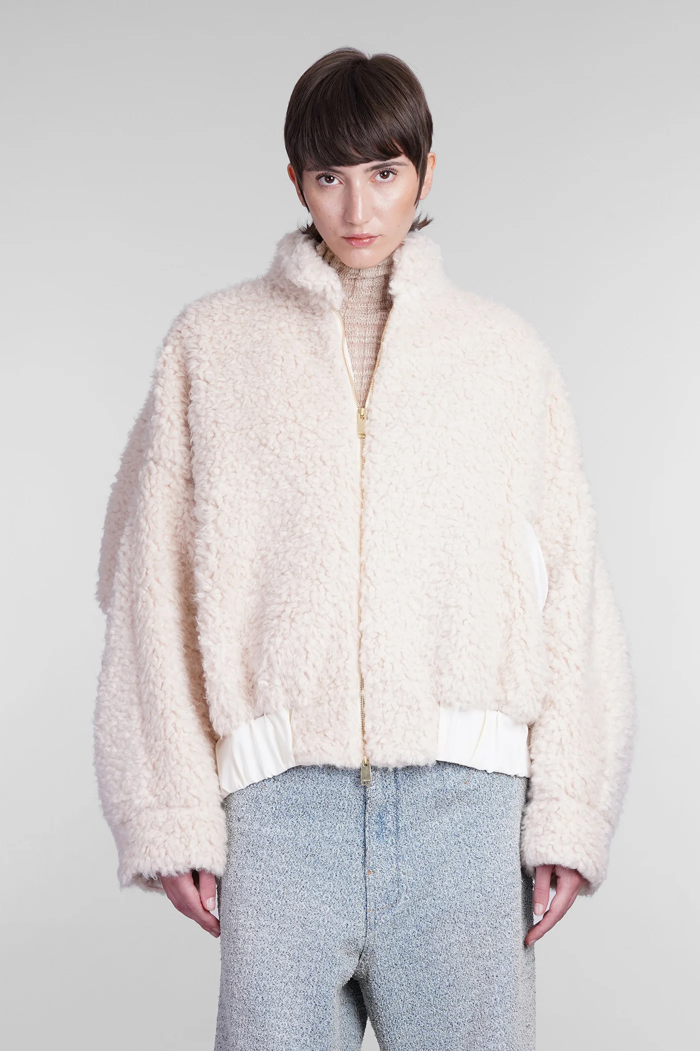 Lee Fur & Shearling in beige polyester