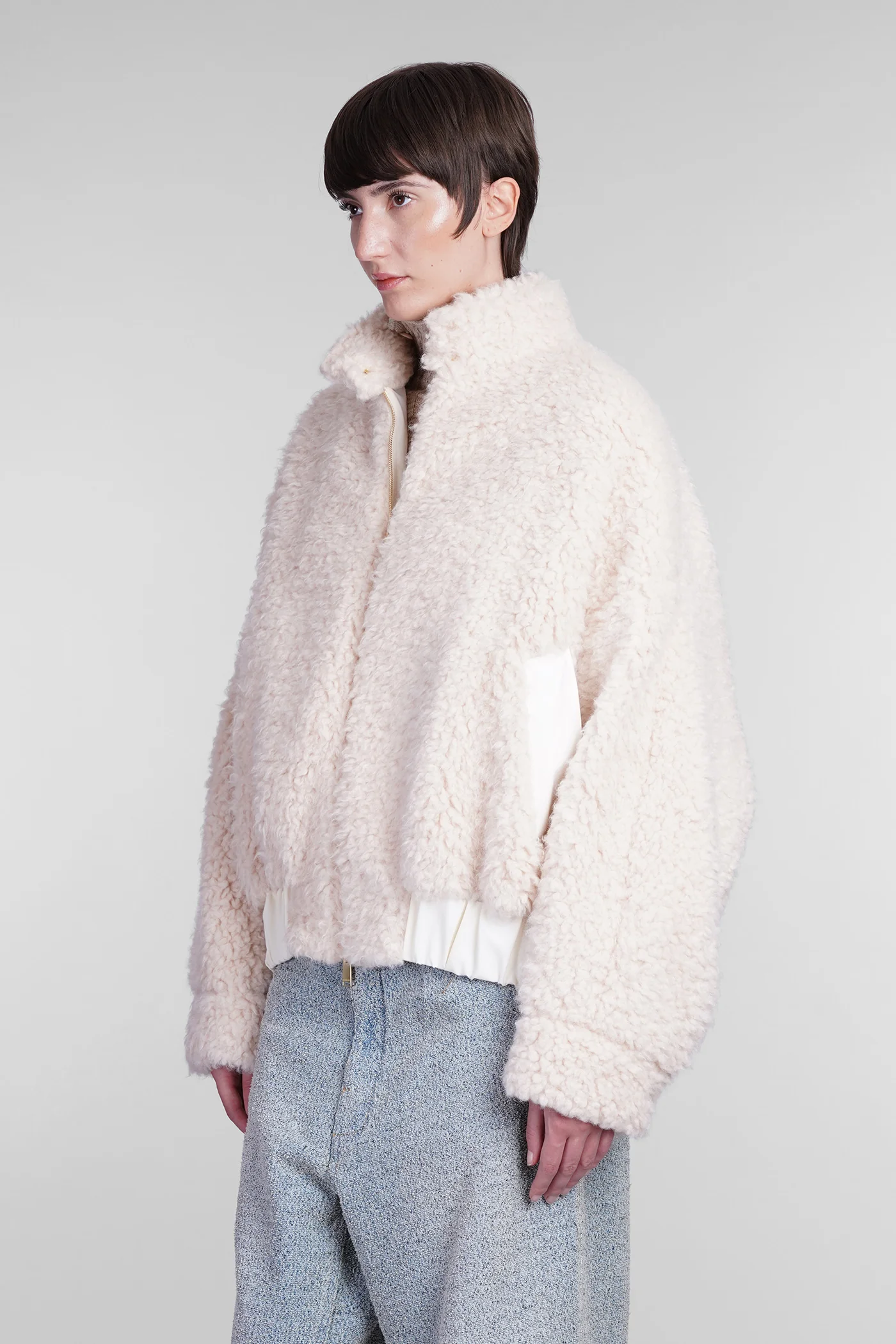 Lee Fur & Shearling in beige polyester - Image 4