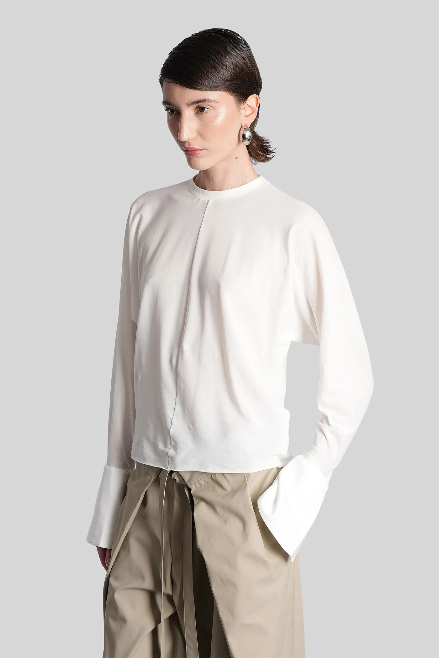 Paris Topwear in white cotton - Image 4
