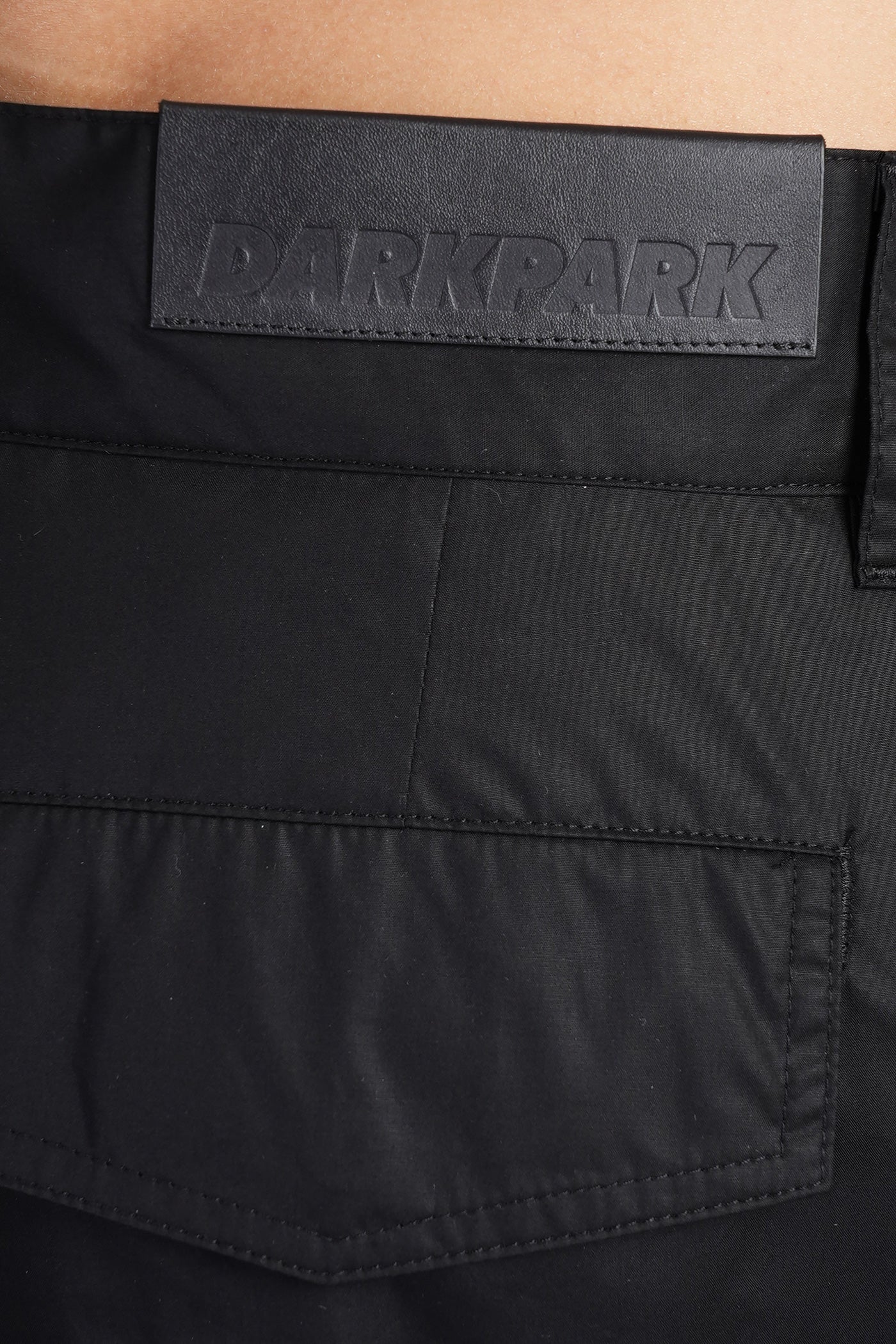 Saint Pants in black cotton - Image 5