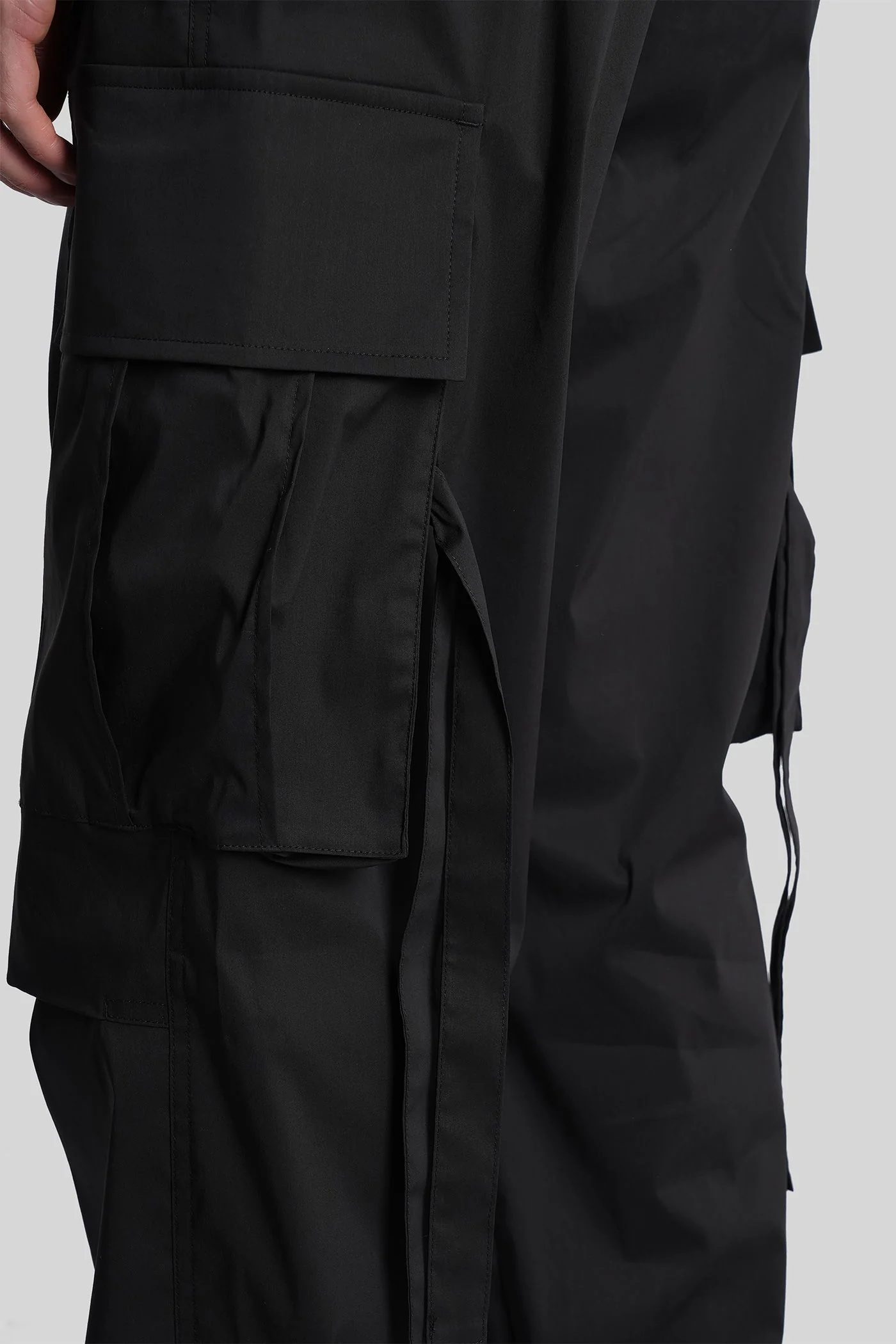 Saint Pants in black cotton - Image 5