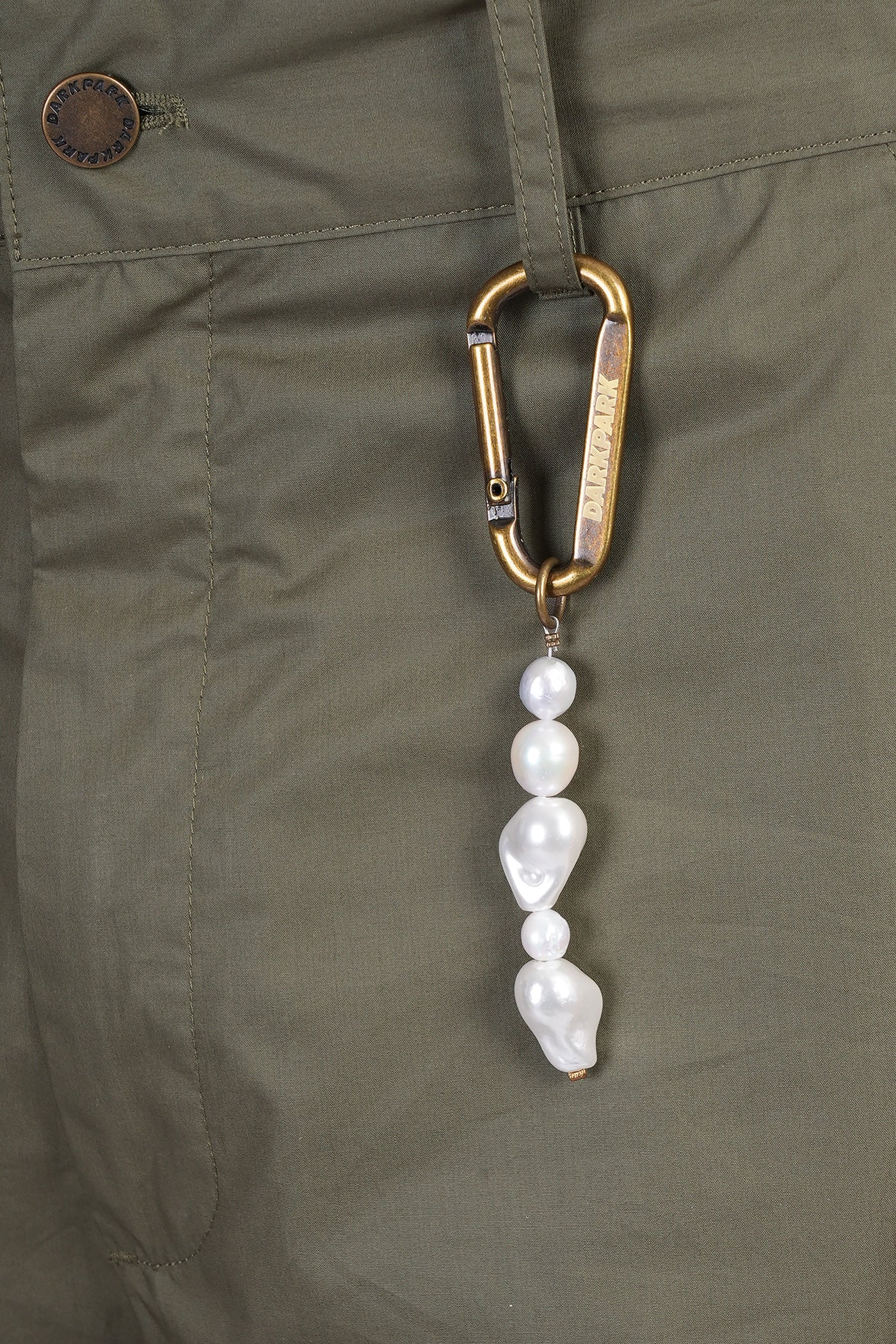Saint Pants in green cotton - Image 5