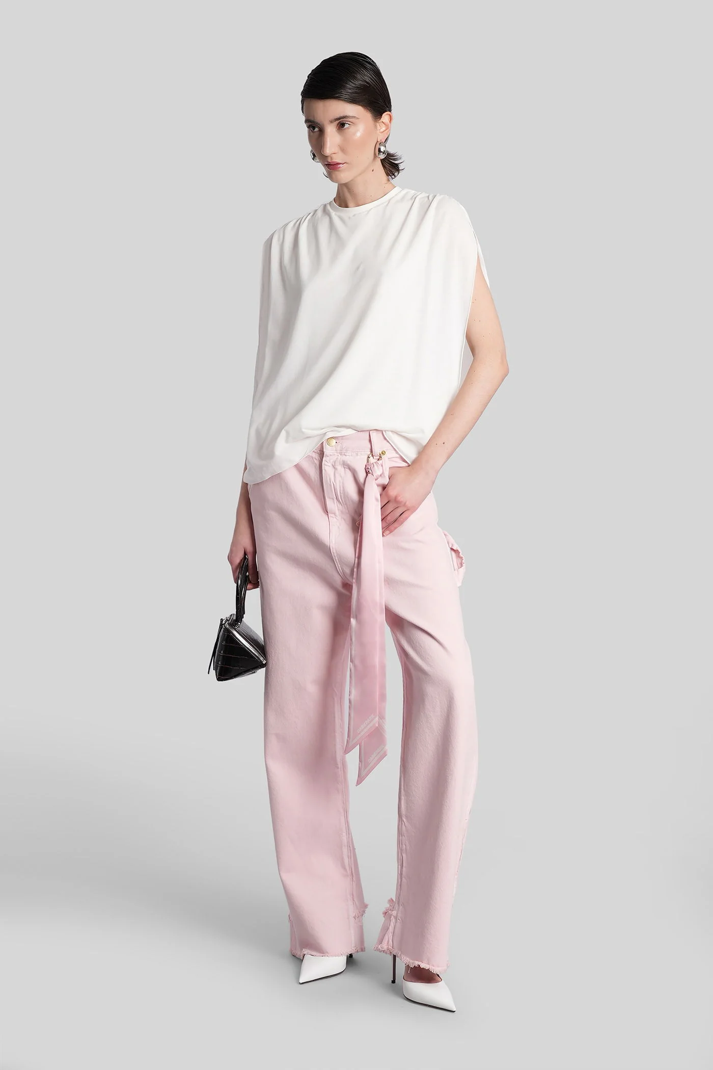 Tracy Topwear in white cotton - Image 2
