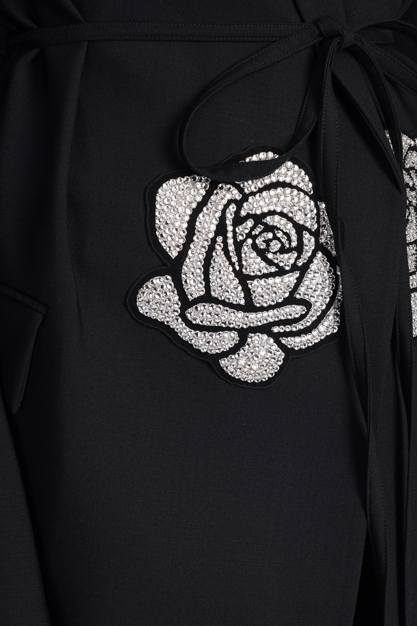 Blazer in black wool - Image 5