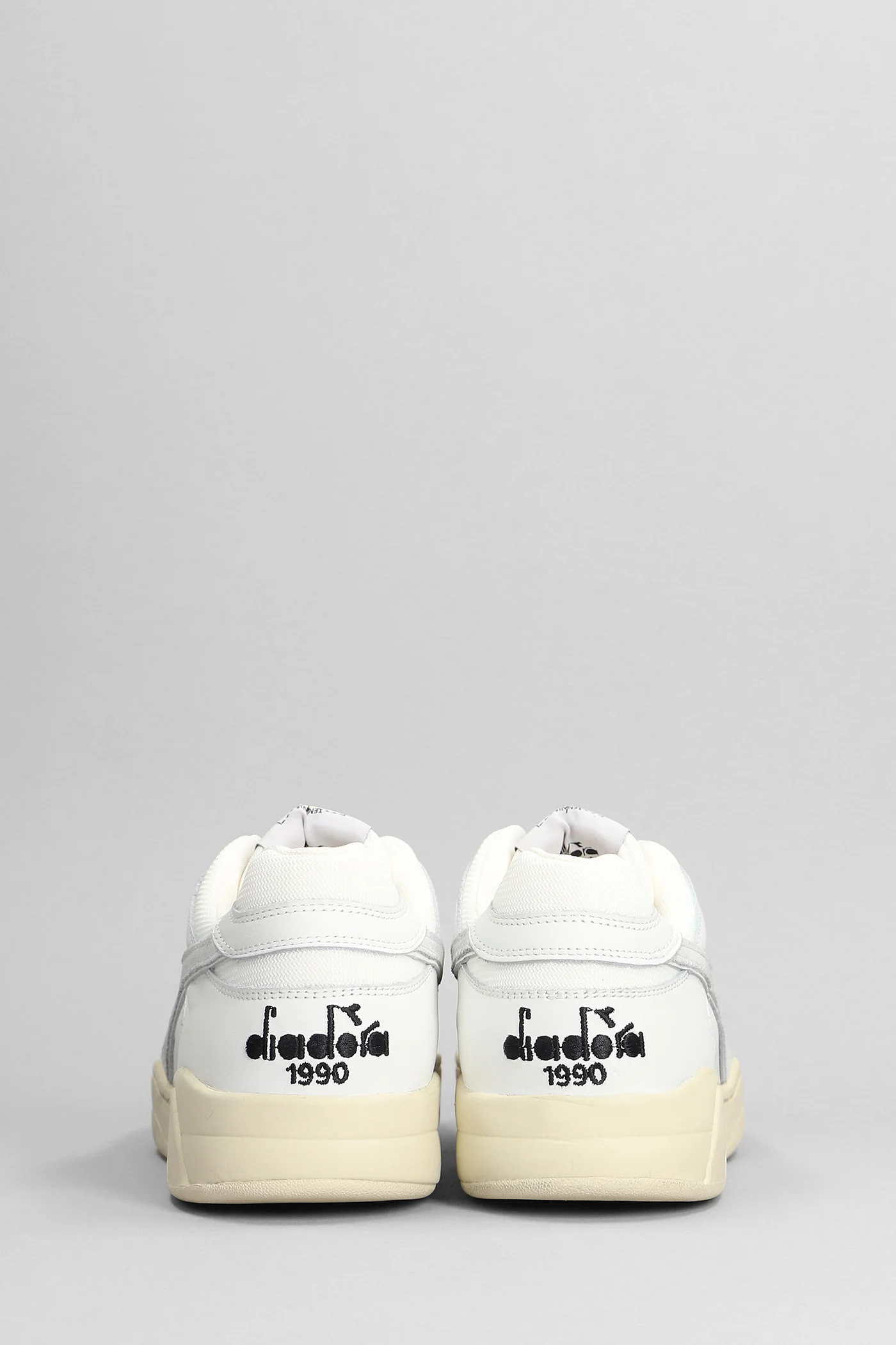 B.560 Used Sneakers in white leather - Image 4