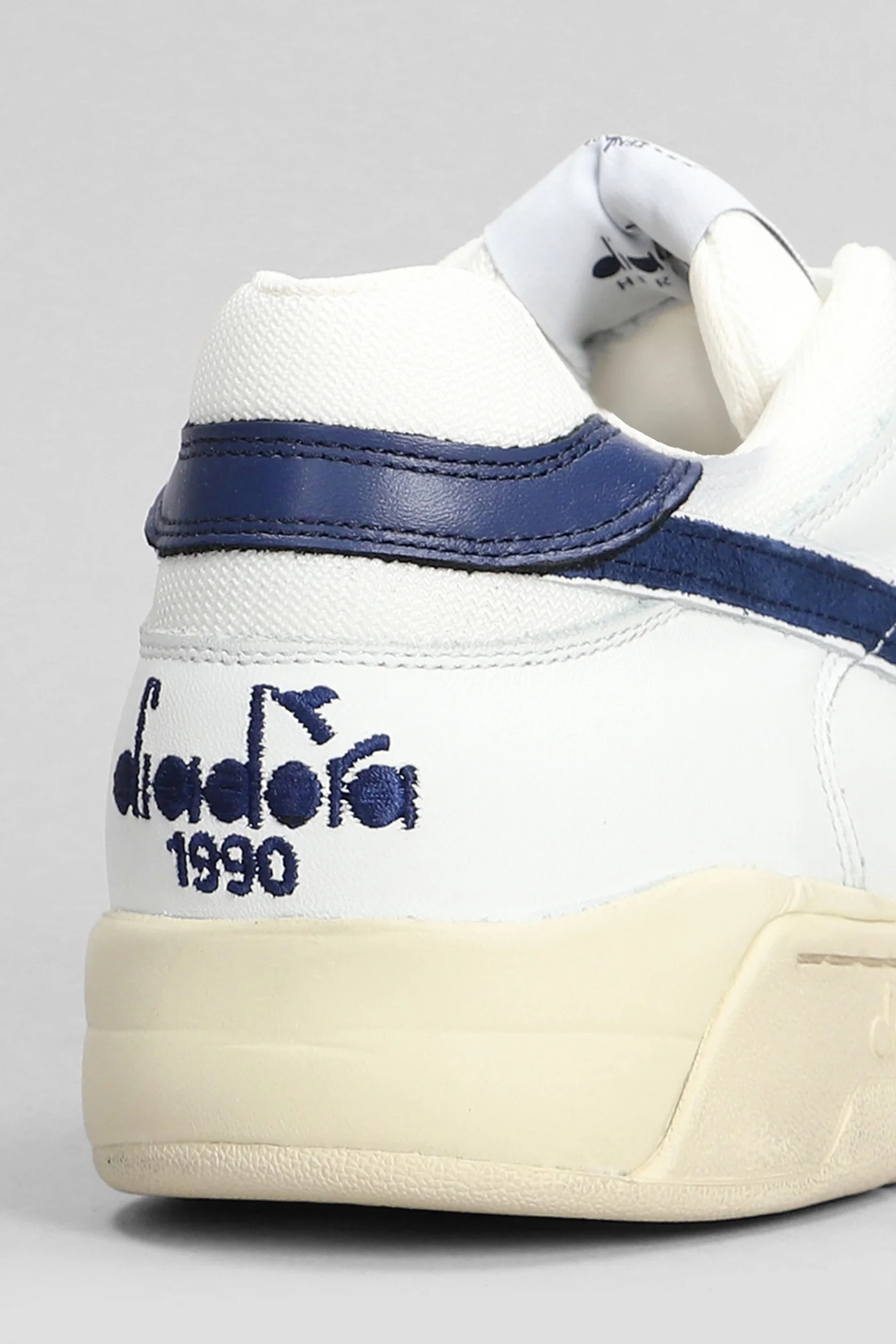 B.560 Used Sneakers in white leather - Image 5