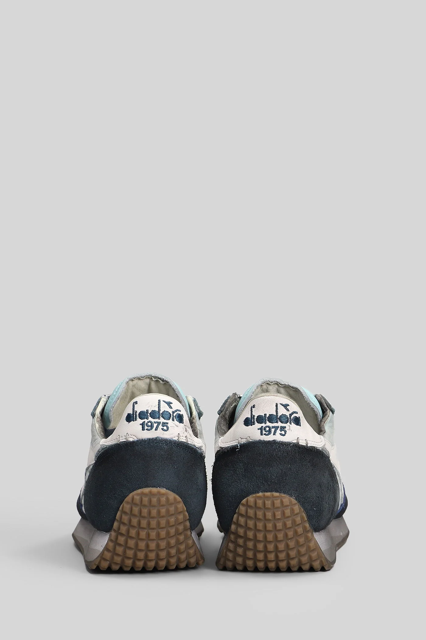 Equipe Dirty Sneakers in blue Suede and fabric - Image 4