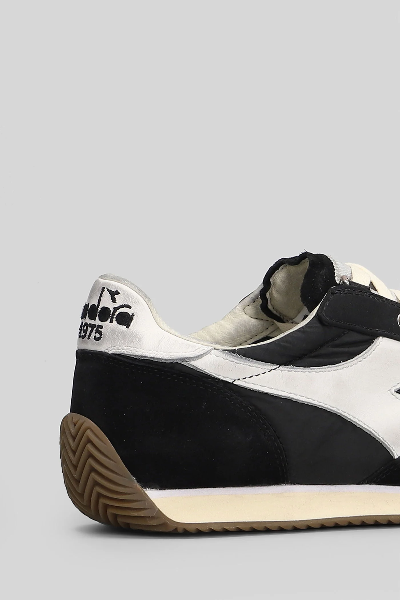 Equipe Vela Sneakers in black Suede and fabric - Image 5