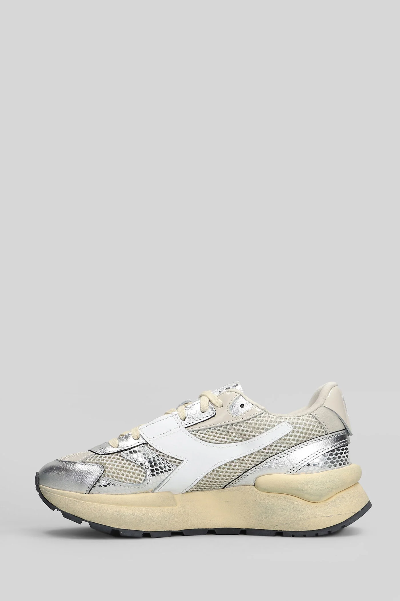 Mercury elite cobra Sneakers in beige canvas - Image 3