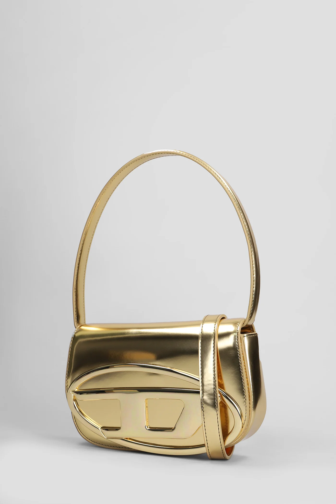 1 dr Shoulder bag in gold leather - Image 2