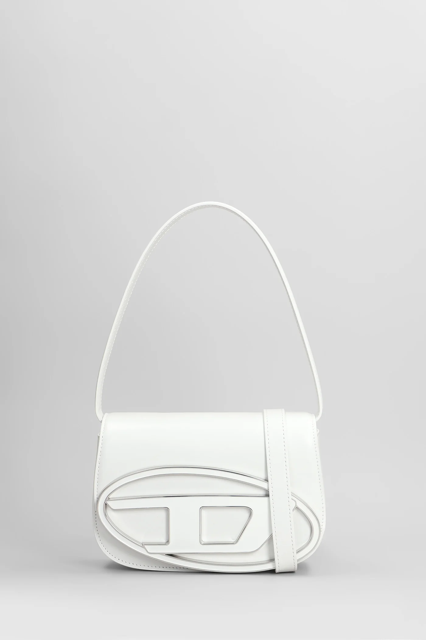 1 dr Shoulder bag in white leather