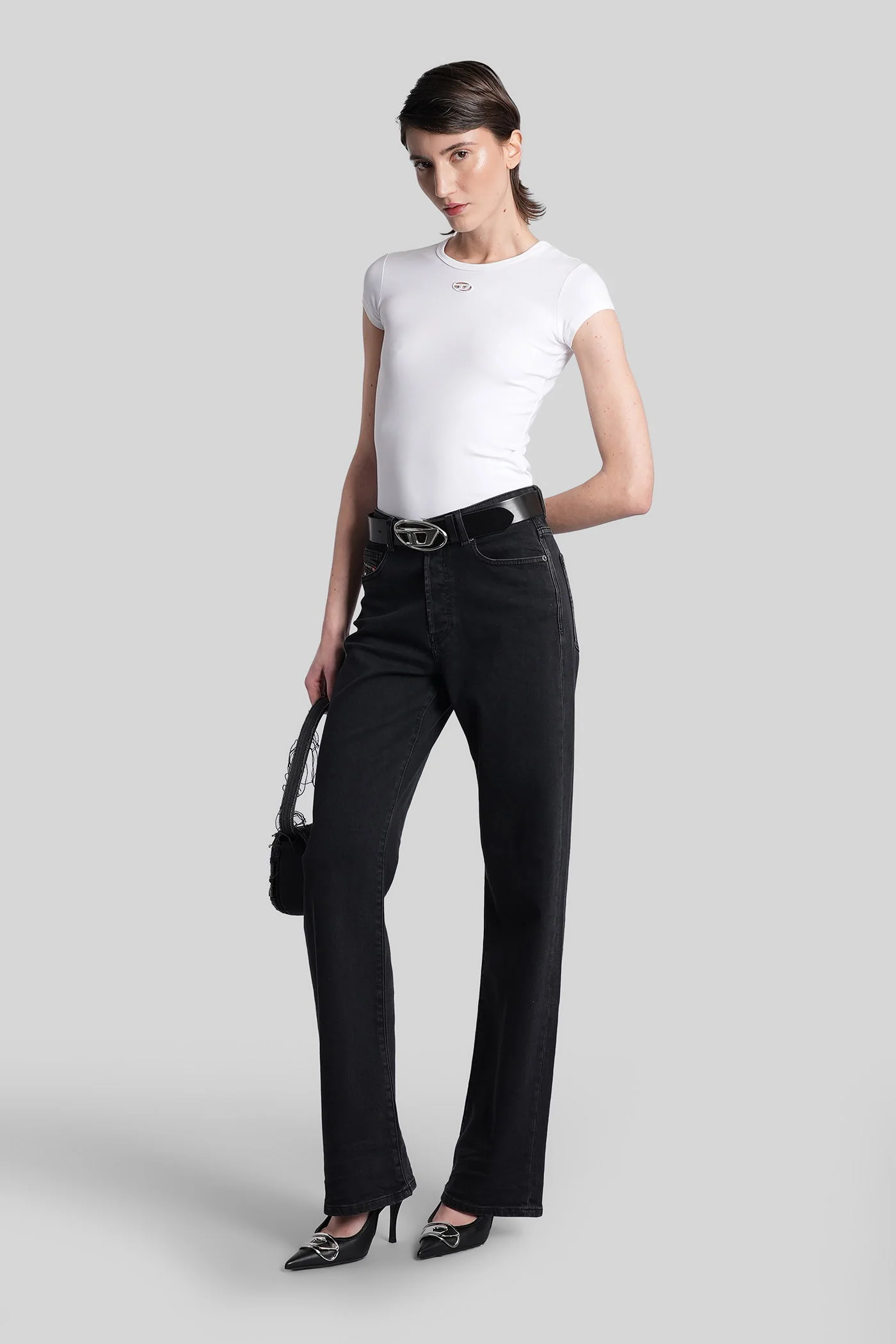 1971 D-sent Jeans in black denim - Image 2