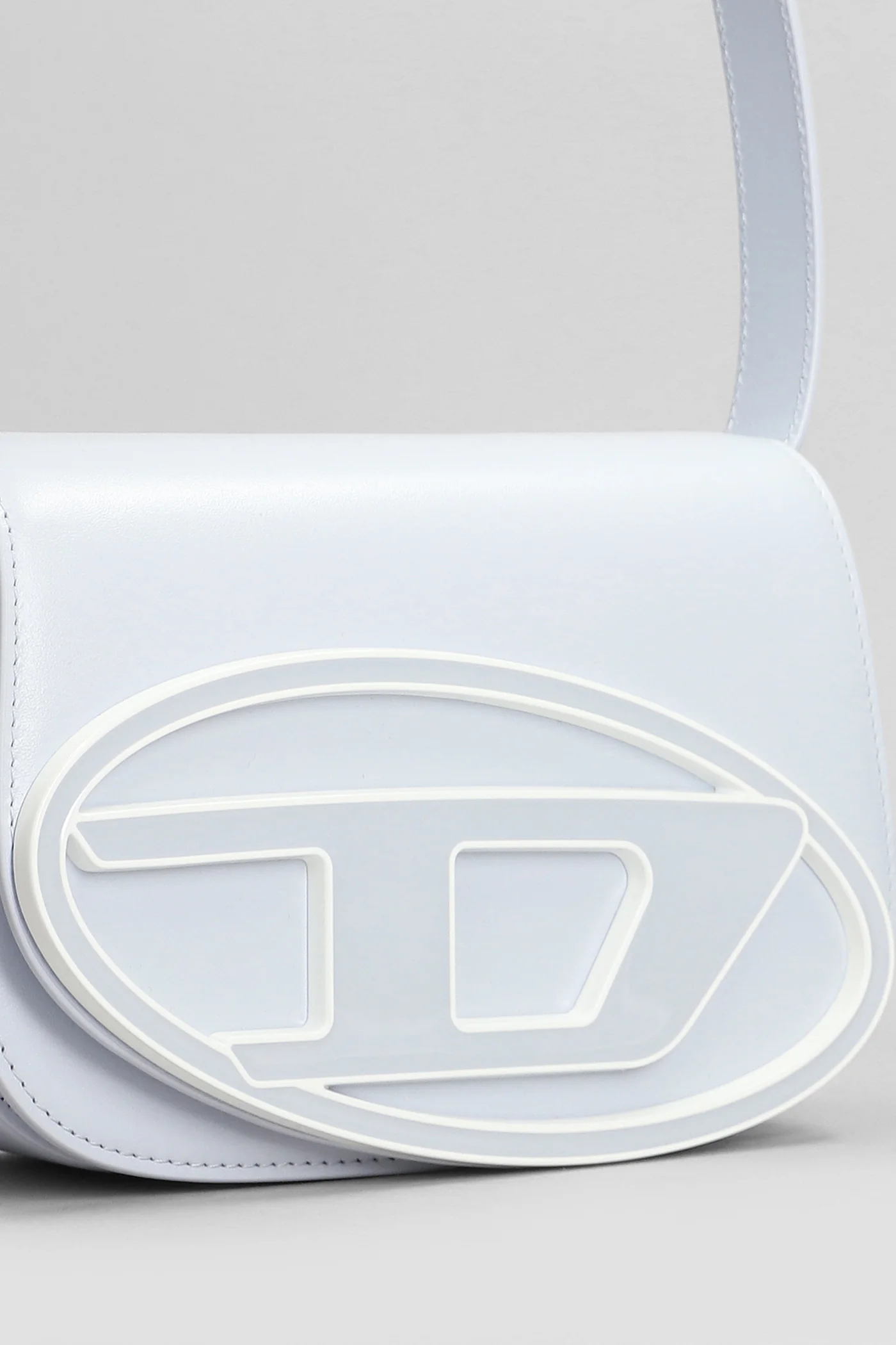 1dr Hand bag in cyan leather - Image 4