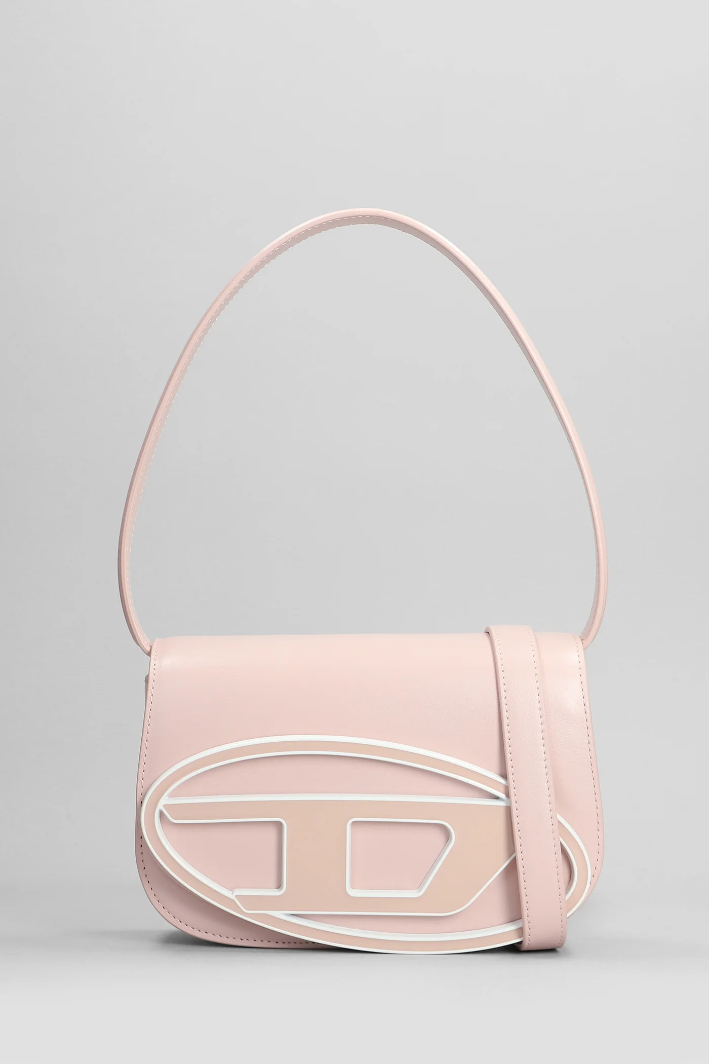 1dr Shoulder bag in rose-pink polyester
