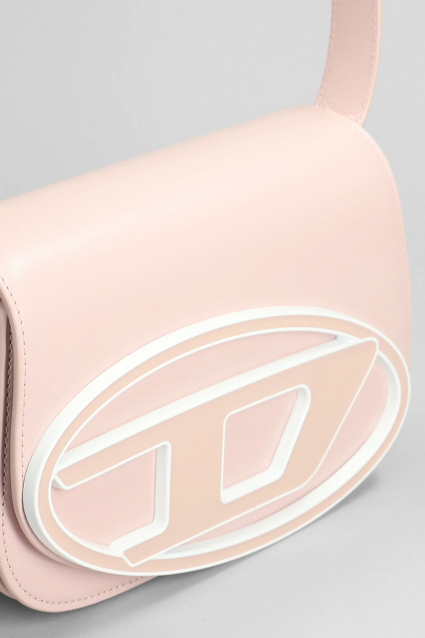 1dr Shoulder bag in rose-pink polyester - Image 4