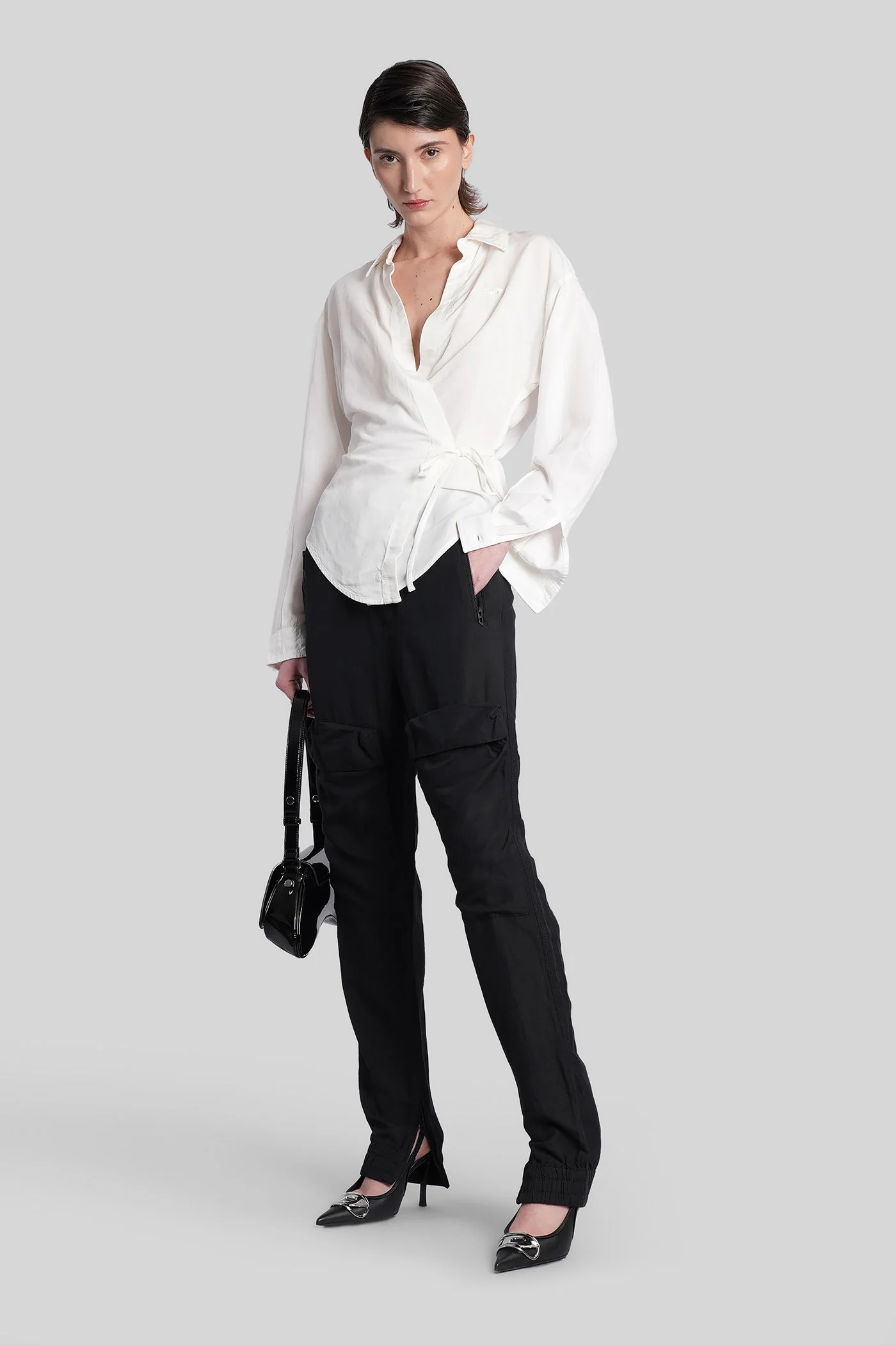 C-delphos-s3 Shirt in white Modal - Image 2