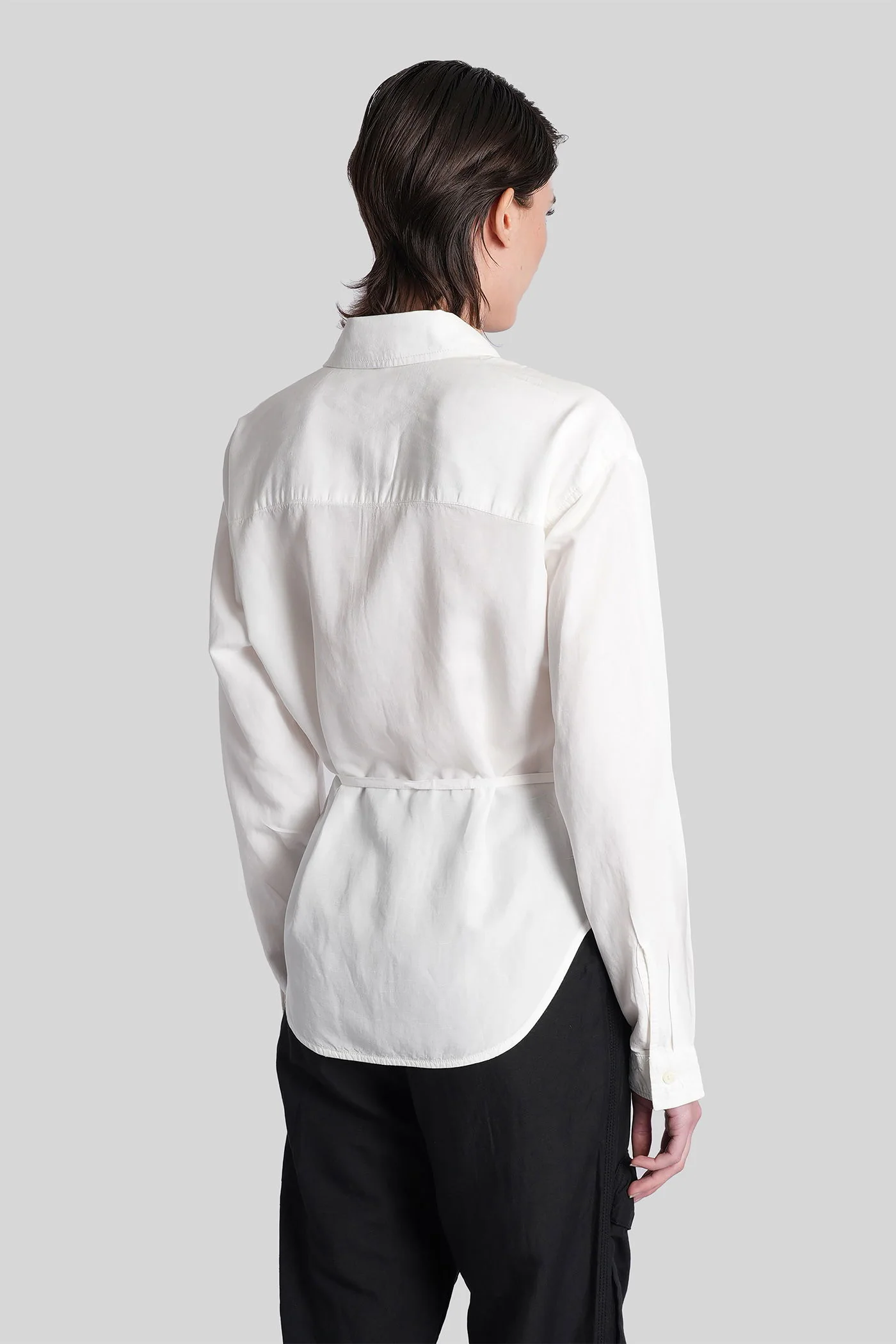 C-delphos-s3 Shirt in white Modal - Image 3