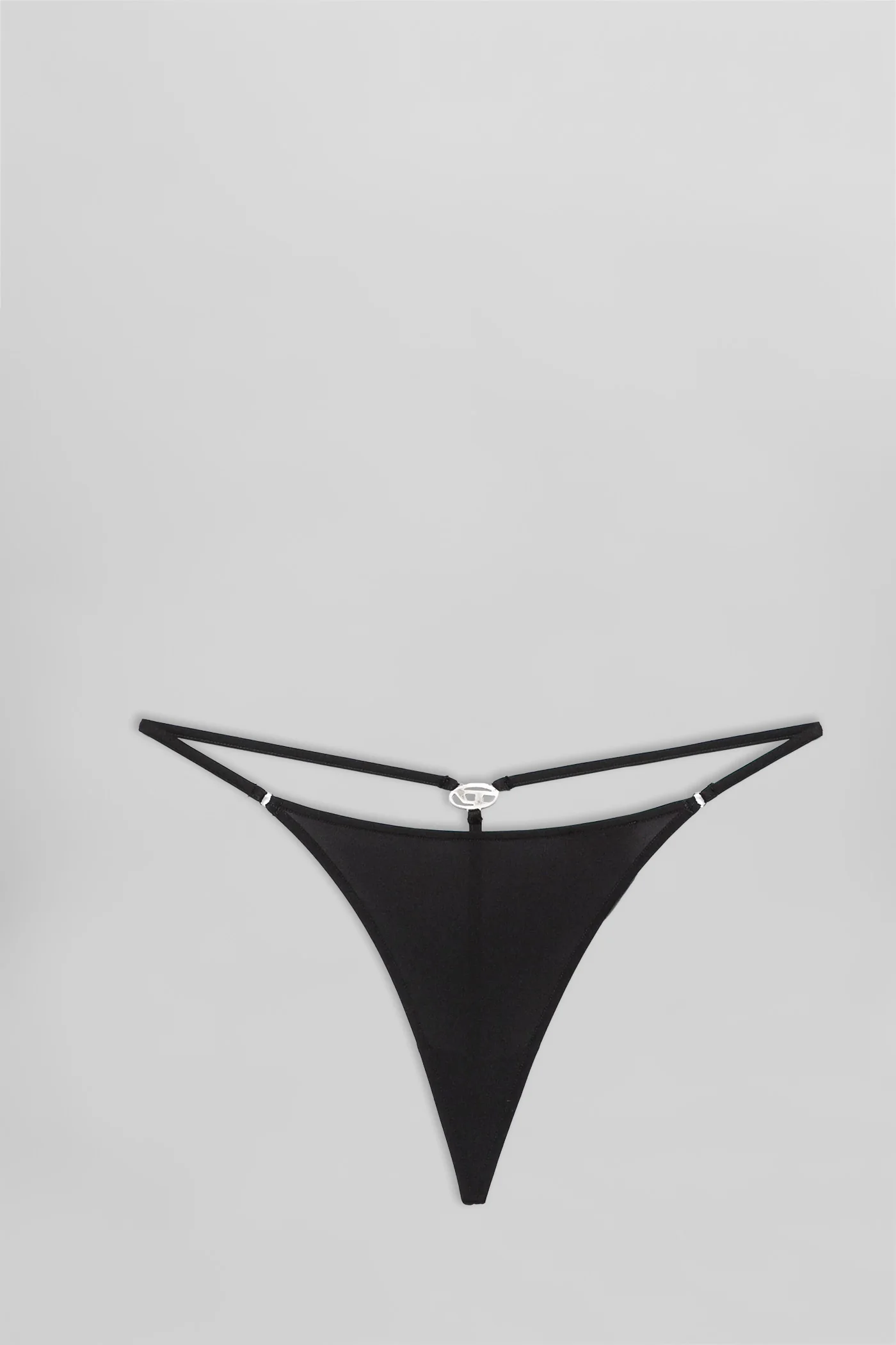 D string Lingerie in black polyamide