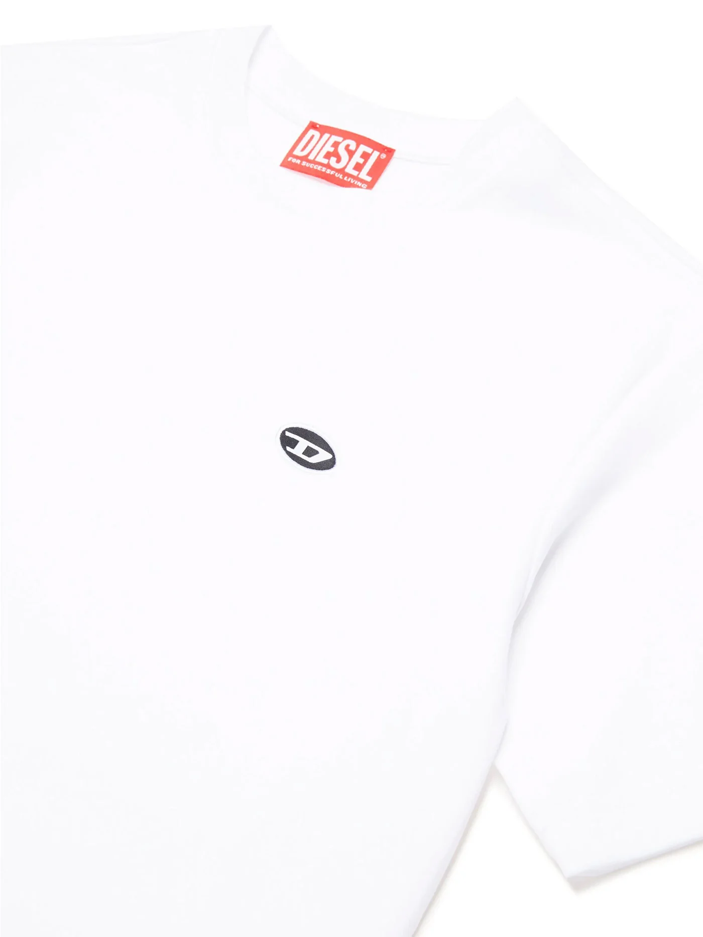 T-Shirt in white cotton - Image 3