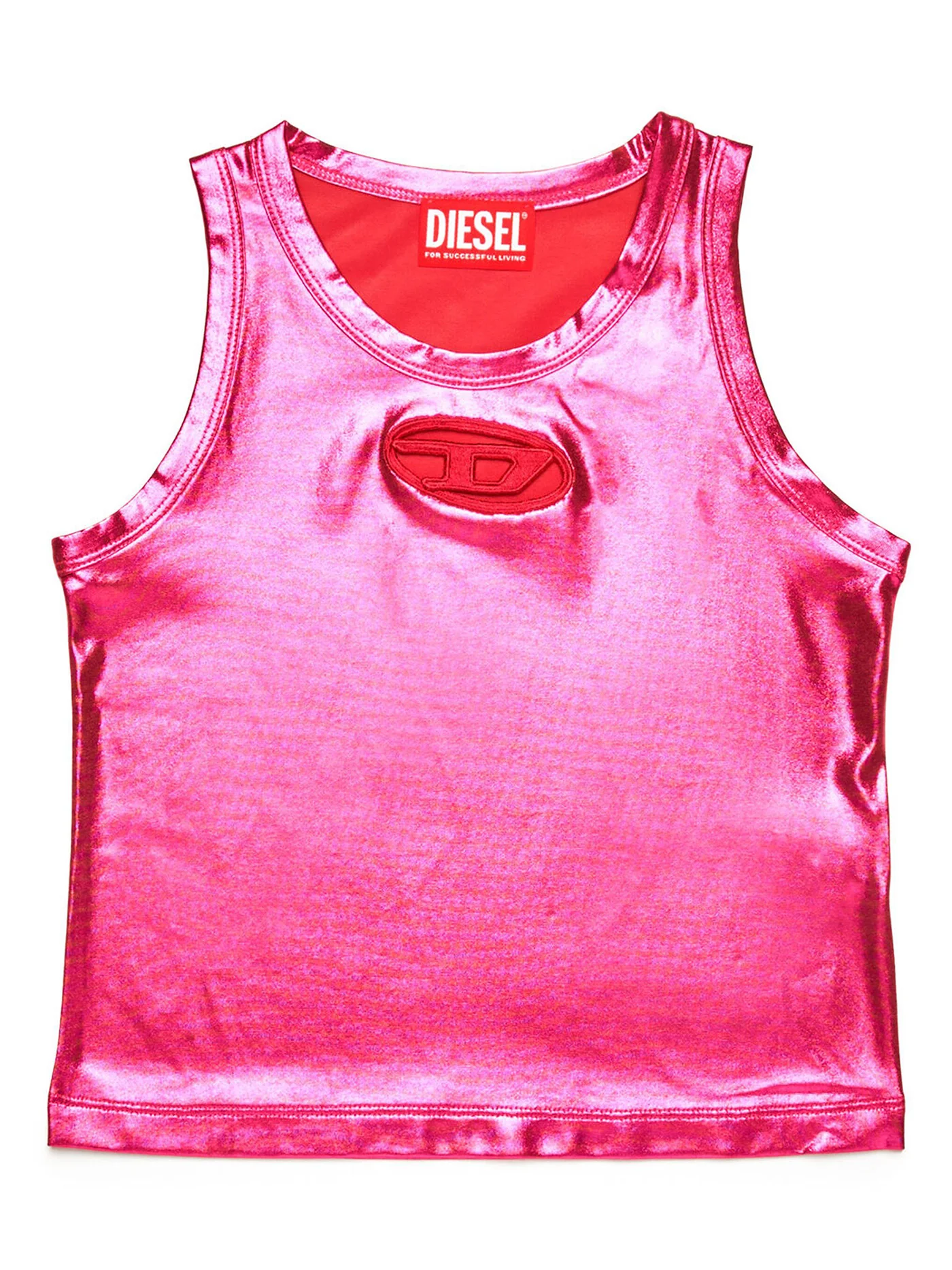 Tlynys tank Top in fuxia polyester