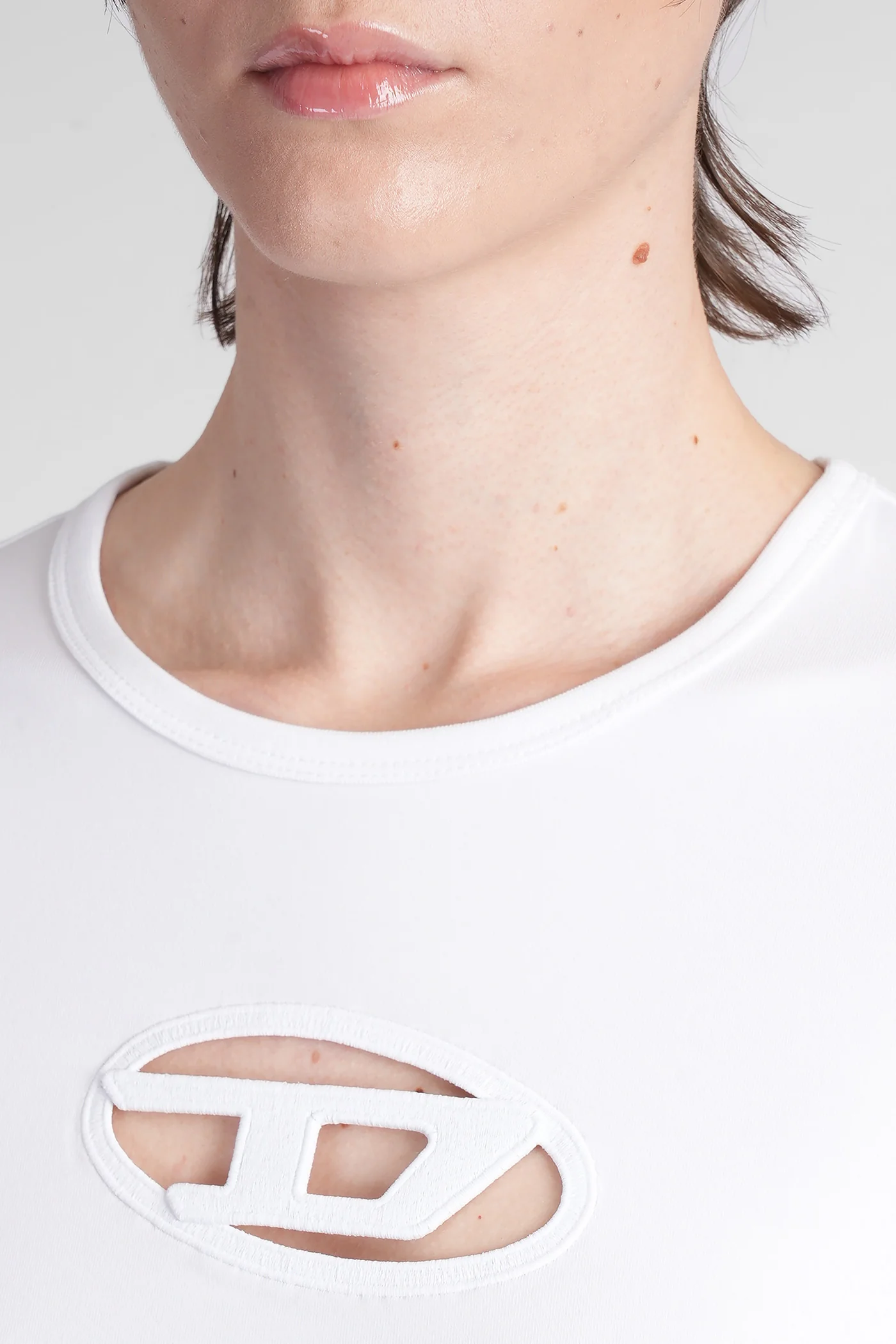 T angie T-Shirt in white cotton - Image 15