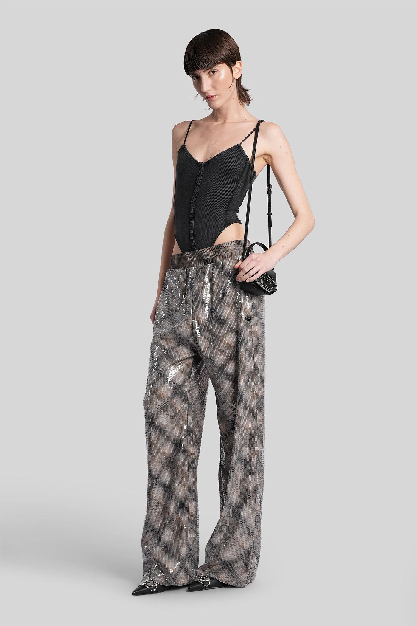 T-ley Body in black viscose - Image 2