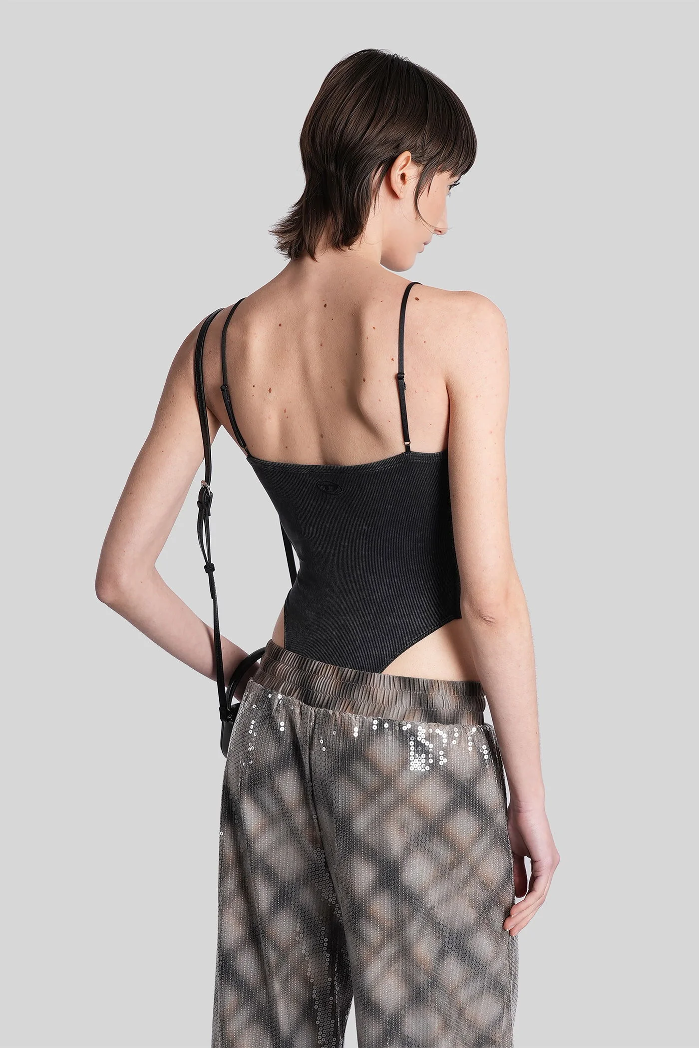 T-ley Body in black viscose - Image 3