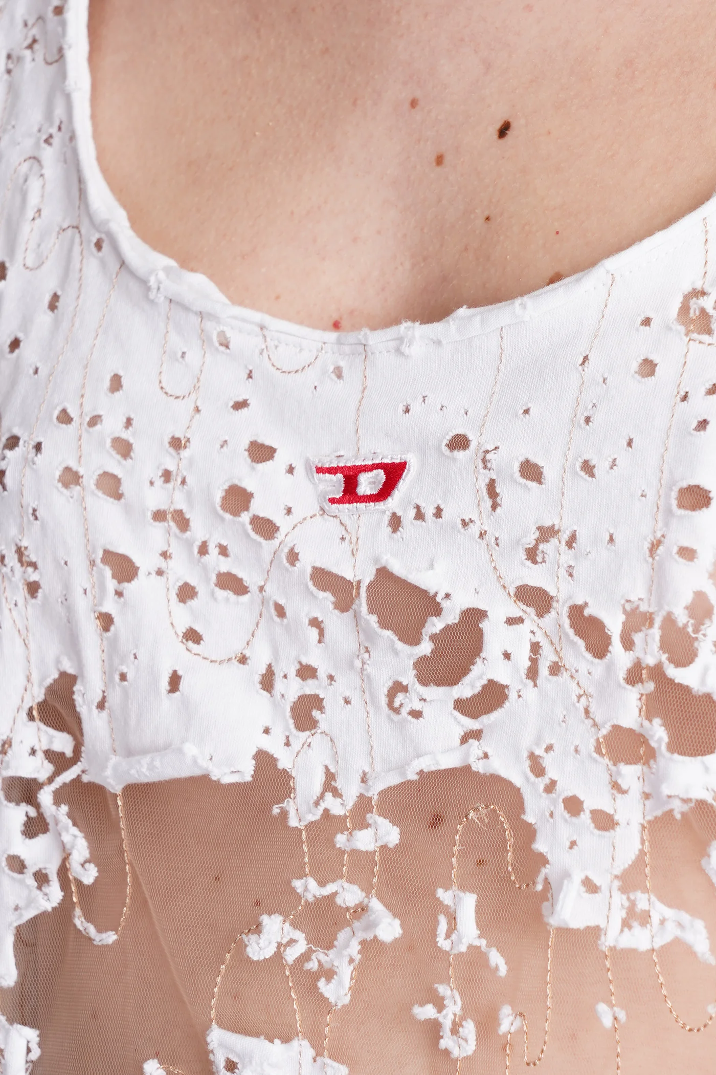 Topwear in beige cotton - Image 5