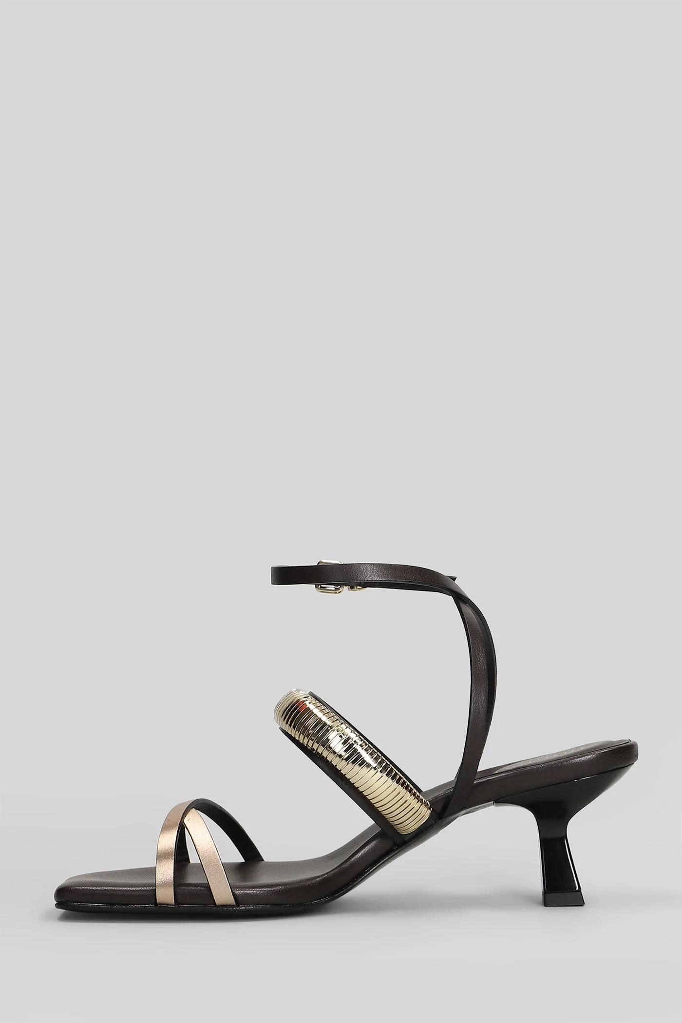 Slipper-Mule in black leather - Image 3