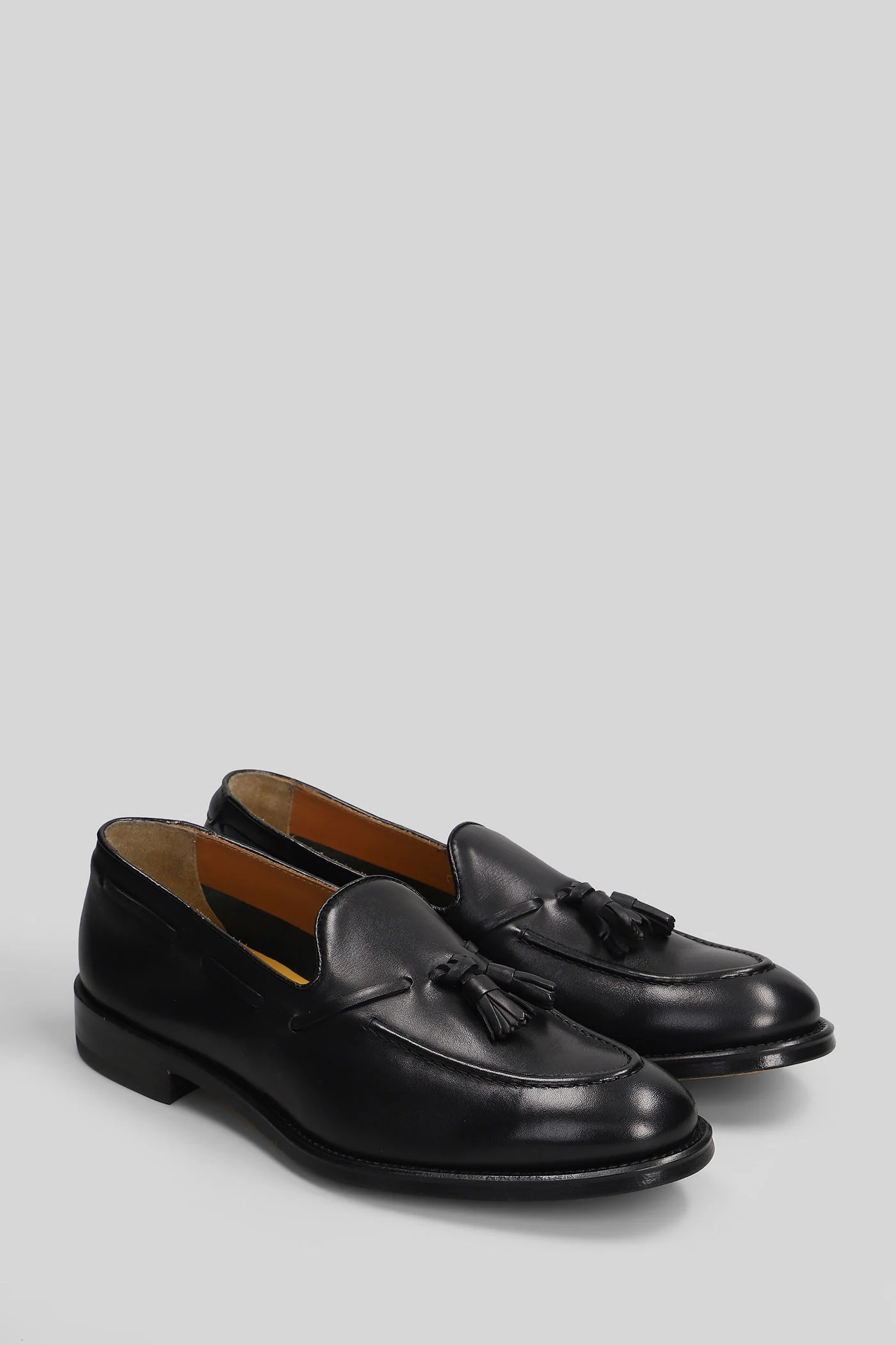 Loafers in black leather - Image 2